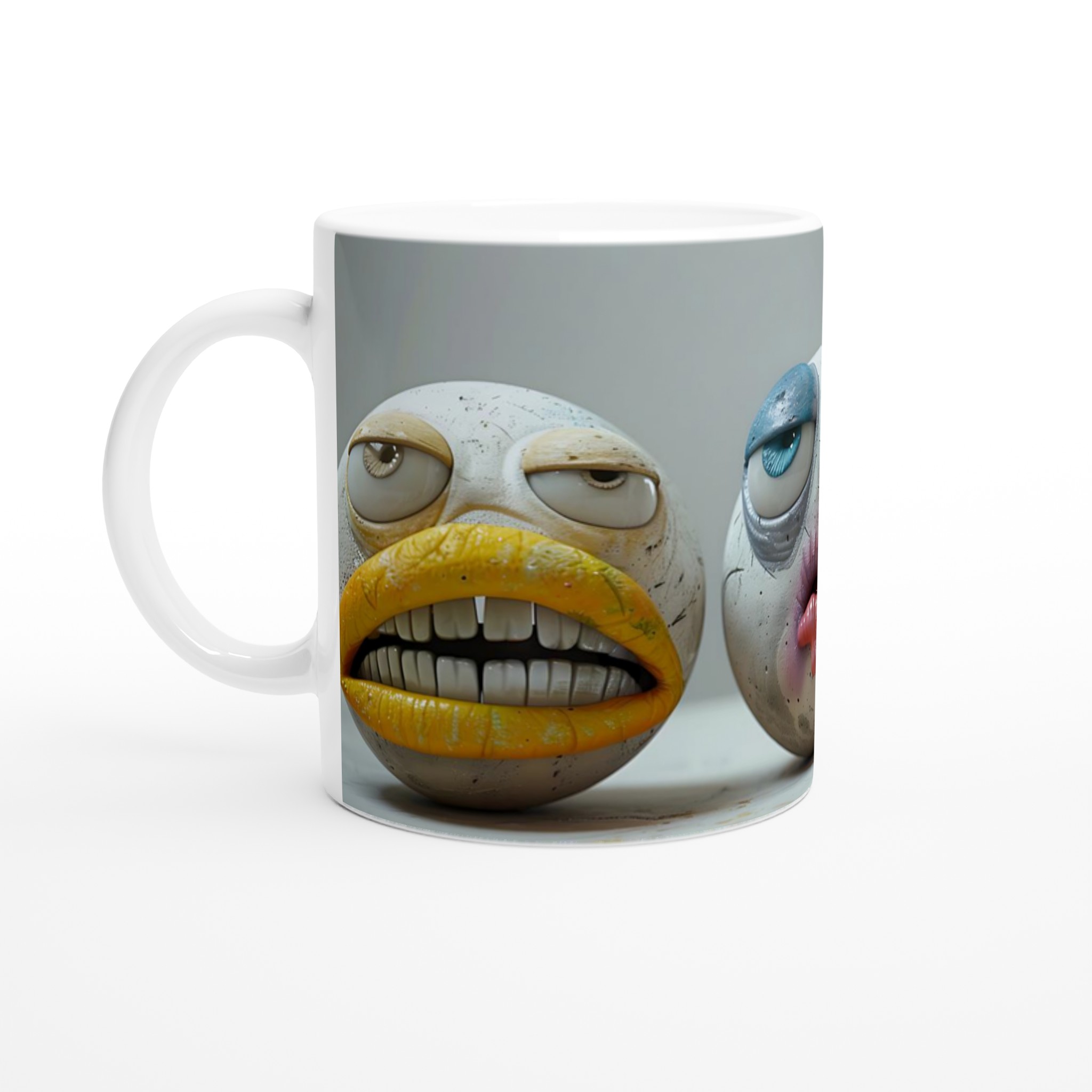Humoristisk Emoticon Keramikmugg – Utforska vårt färgstarka sortiment av 11oz-muggar! 1 a86d0b91-4488-4f86-b8ca-b64859259089