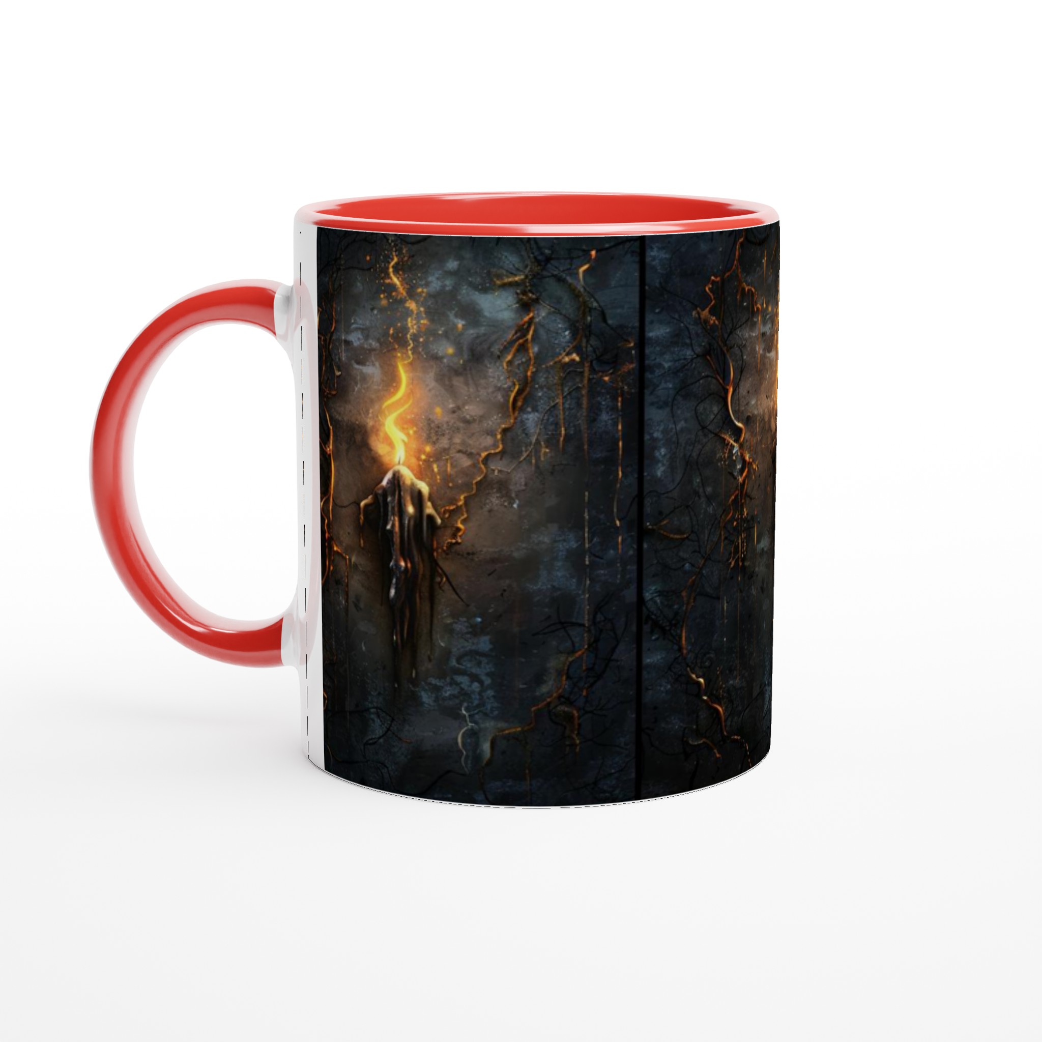 Mystisk Gryning 11oz Keramisk Mugg - Gotisk Eldkonst i 7 Valfria Färger 2 a8d78b97-8a6a-4d55-9313-8a04998ef38d