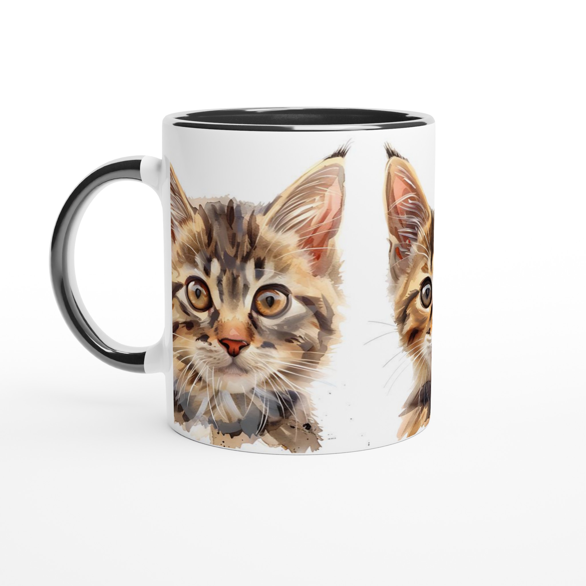Charmiga Kattungar Keramikmugg - Akvarellstil i 7 Livfulla Färger 7 a8e73446-81cd-4971-b07d-d925ddd640f3