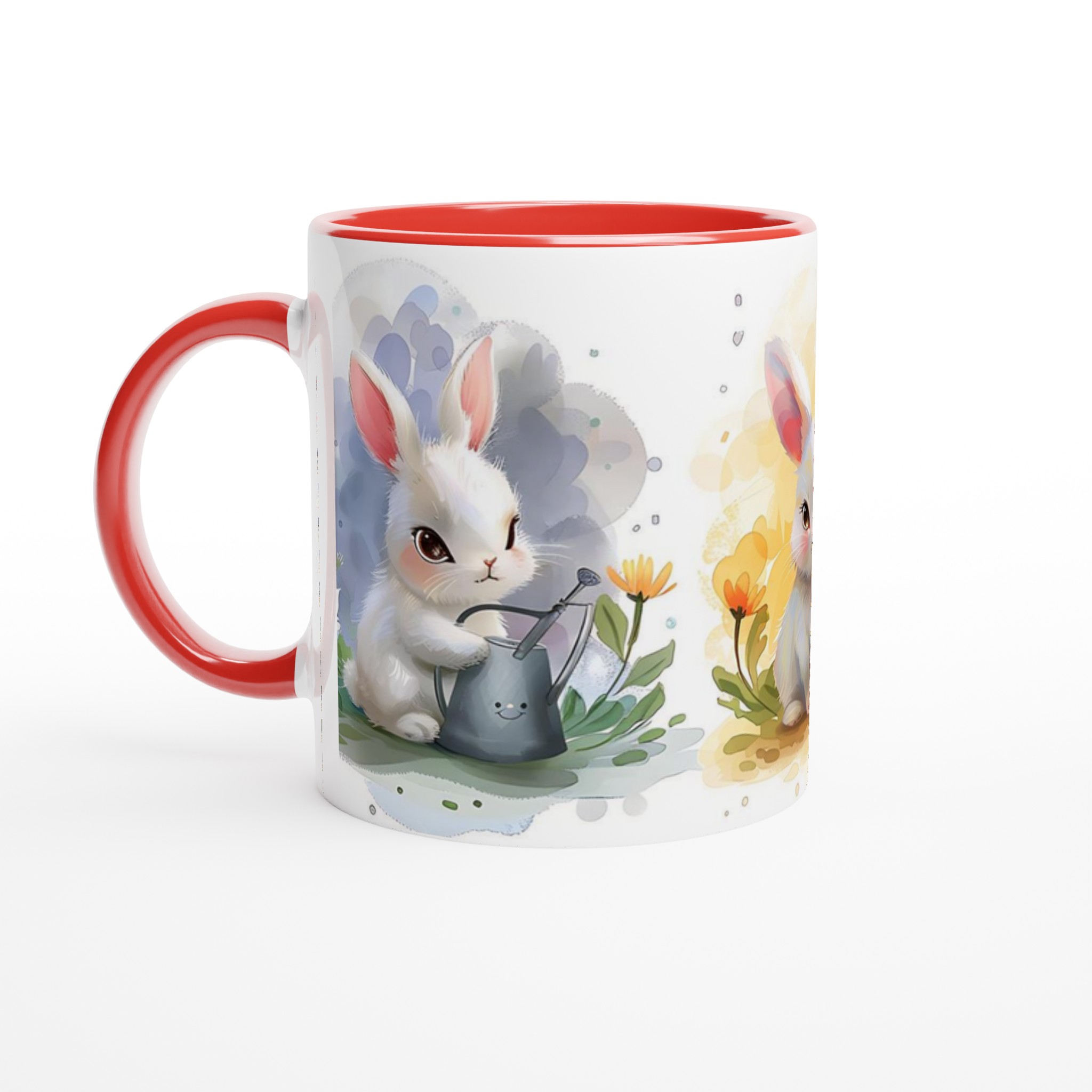 Söta Påskkaniner 11oz Keramisk Mugg – Lekfull Design för Våriga Drycker 2 a8e87749-0704-4f05-bd1e-adb4dfad19a7