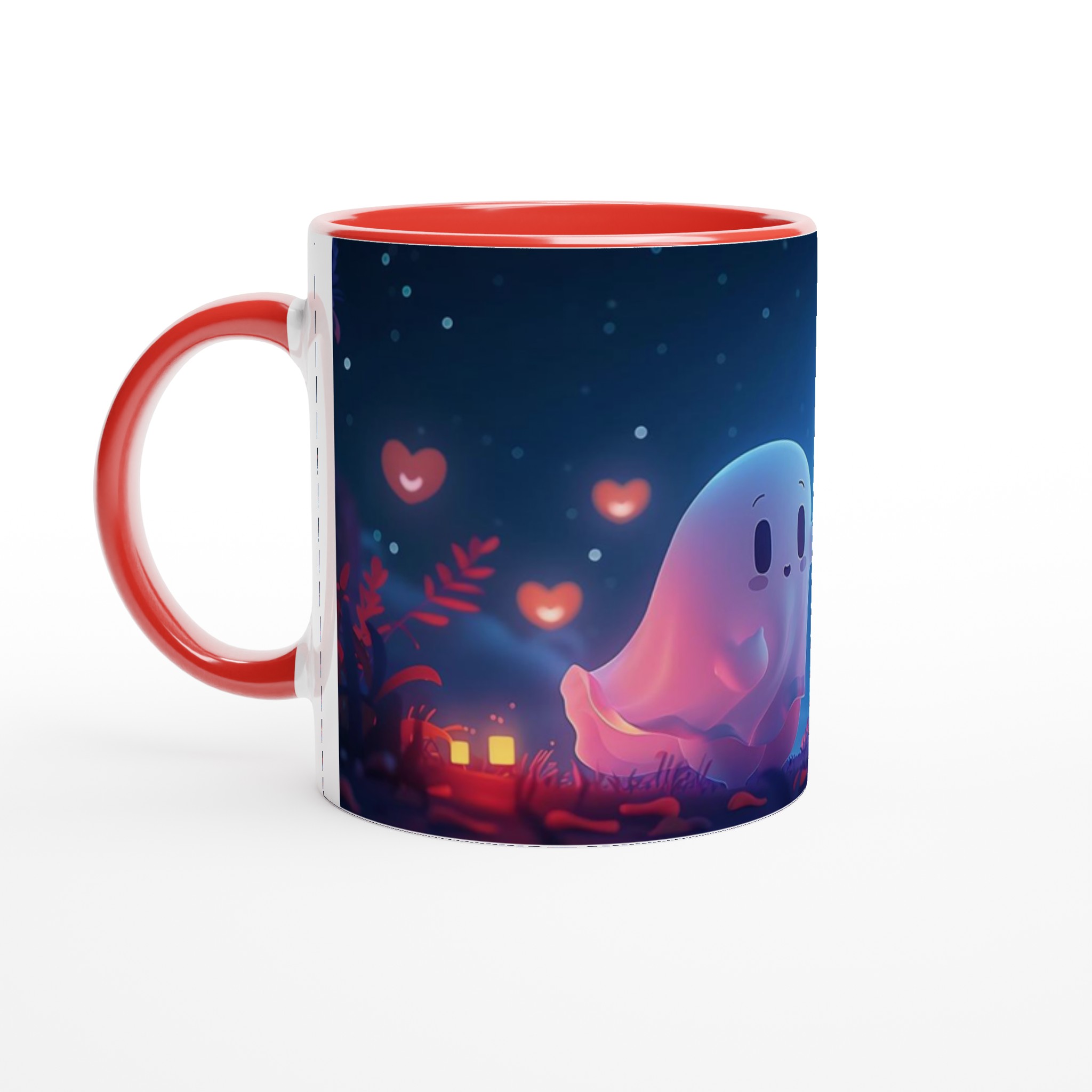 Söt Spöke Fullmåne Keramikmugg – Magisk 11oz Kaffemugg i Ditt Val av Färg 2 a9398cf2-7609-43c9-bc0d-a9c55fc5b987