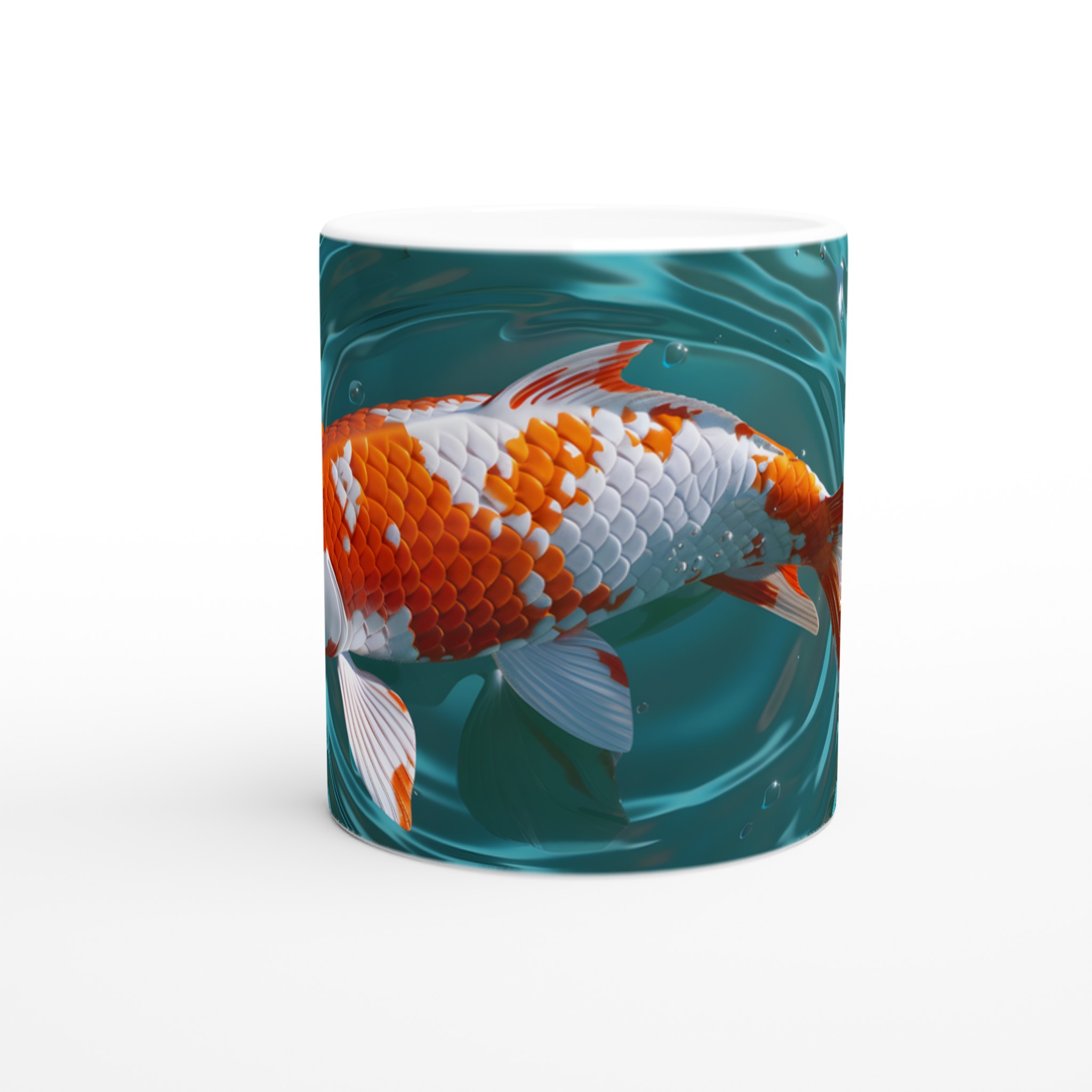 Koi Fisk Keramisk Mugg - Levande Konst i Din Hand, Välj Bland Flera Färger! 8 a9542d68-e11a-488e-9c52-55ada4851061