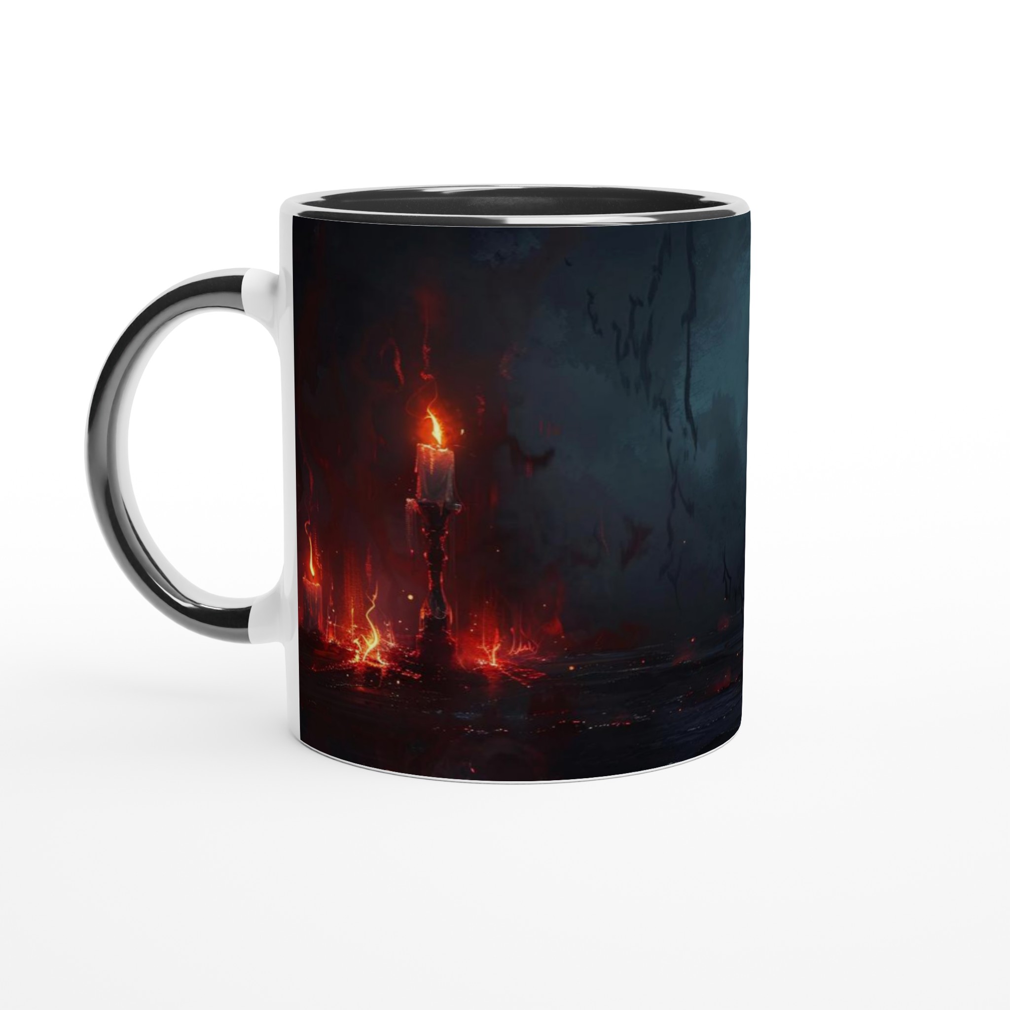 Mystiska Ljuskälla 11oz Keramisk Mugg – Gotisk Stämning & Glödande Detaljer i Flera Färger 7 a985de1e-7649-483a-b165-ffa58c434c0e