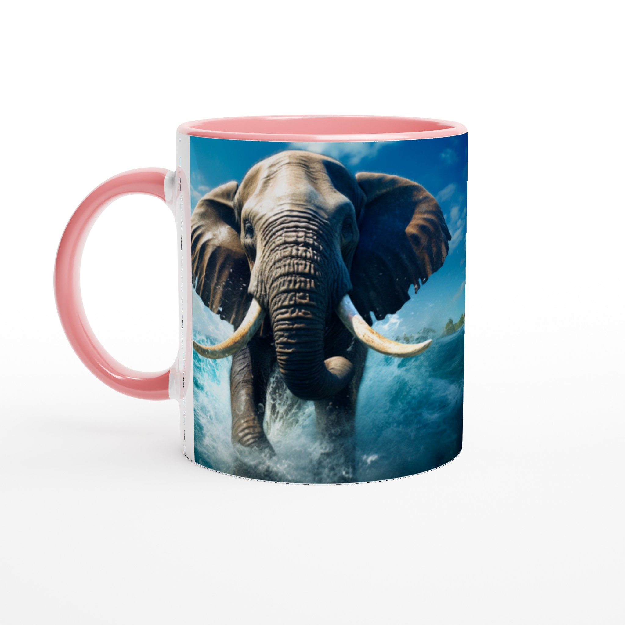 Majestätisk Elefant Mugg – Kraftfull Design i Livfulla Färger 6 a9b9040f-0750-412d-b459-0458437ea7d8