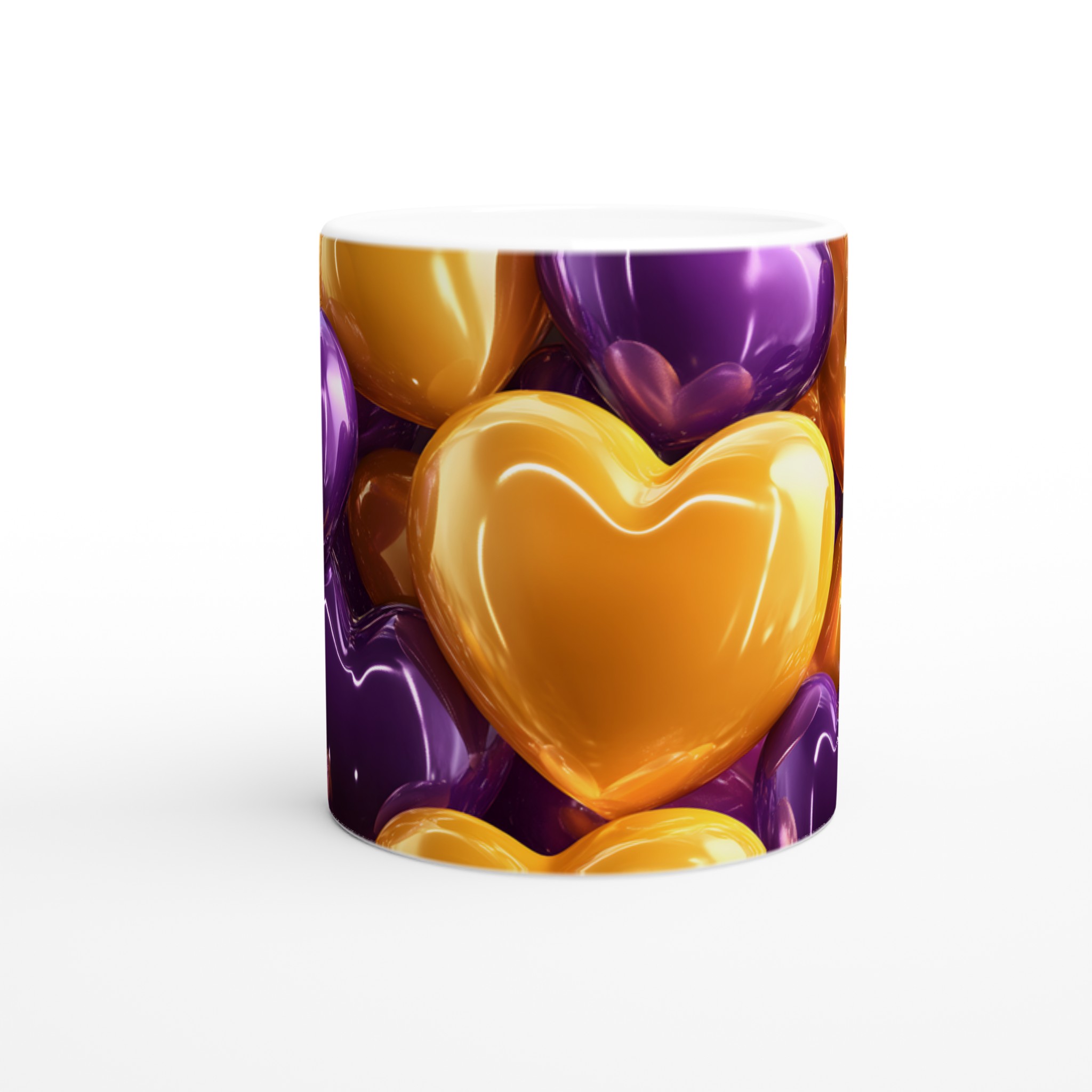 Kärlek i Varje Klunk: 11oz Keramikmugg i Levande Färger 8 aa207b63-66e1-45dc-a5e3-bf41ca9fdfff