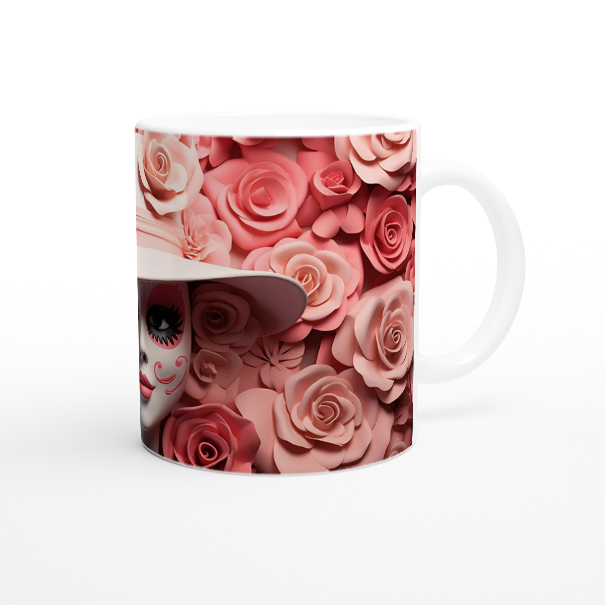 Rosa Socker Skalle Keramikmugg – En touch av elegans och mystik för din fikastund, välj din färg! 9 aa4519a0-60e3-483a-9b2d-f1bc8ff60f67