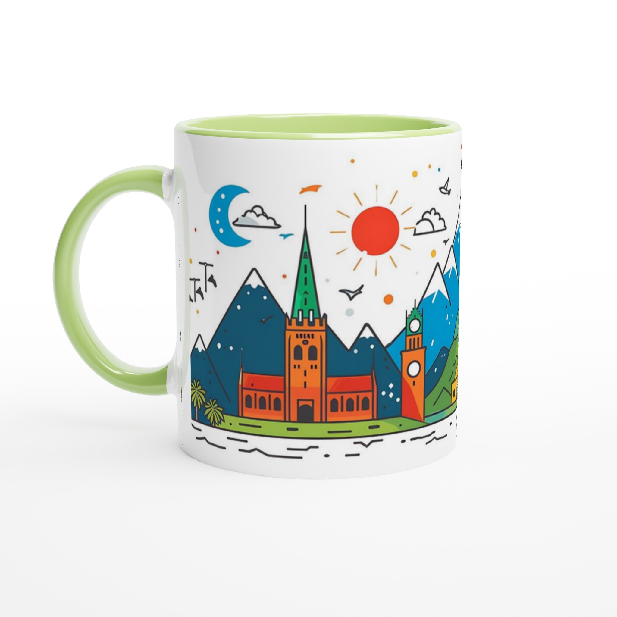 Färgglad Resemugg: Världens Landmärken i Lekfull Design – Välj Din Färg! 3 aa4b8f92-1c23-4573-bf99-acf4867d6115