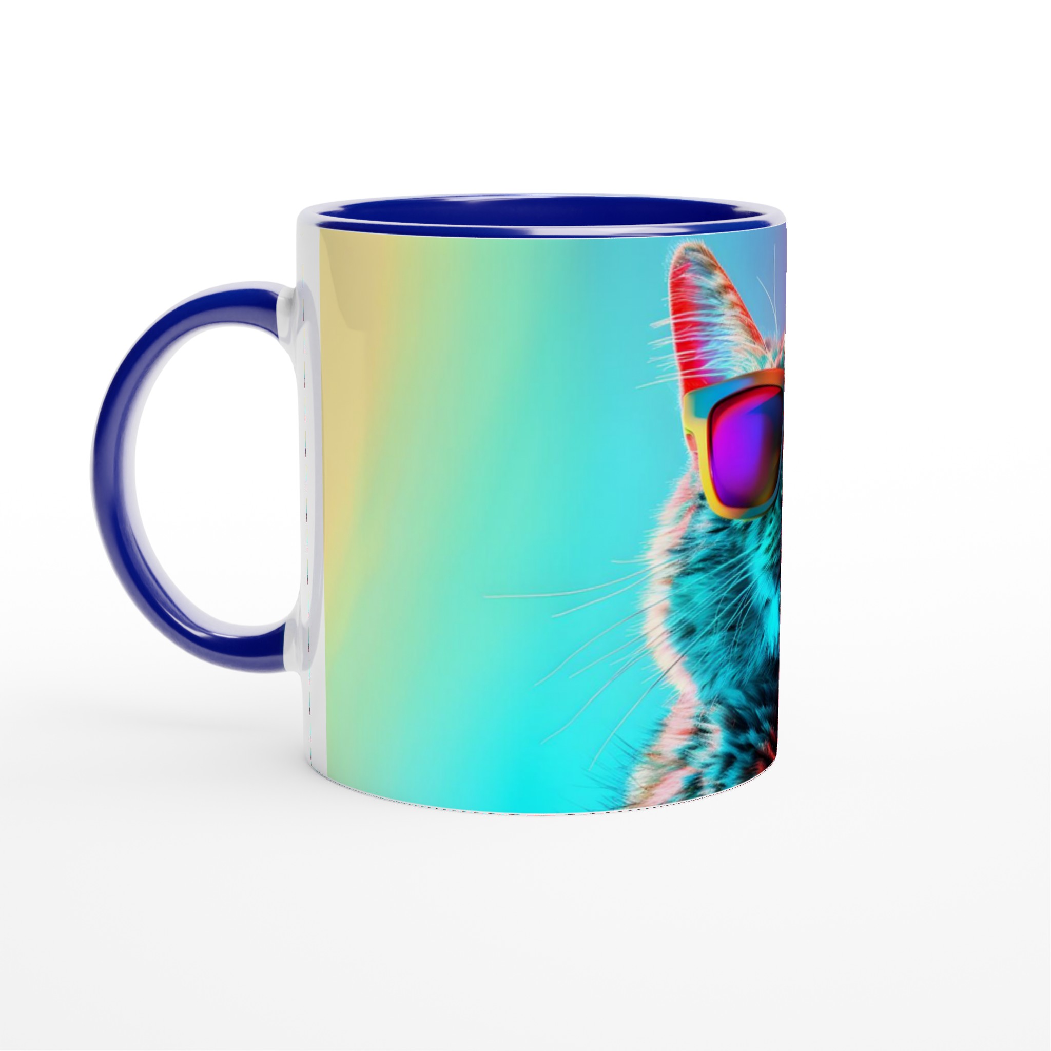 Neon Cool Cat Mugg – Lyxa till fikat med en 11oz keramisk mugg i din favoritfärg! 4 aadfb086-f570-4064-9f44-ce2618821ddc