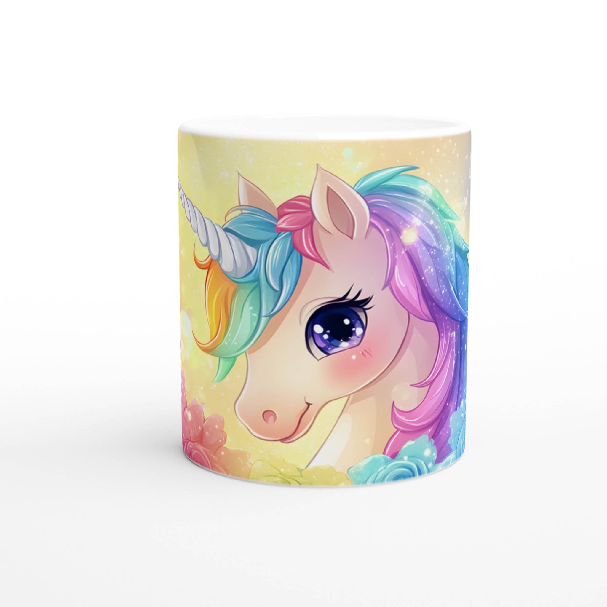 Magisk Unicorn Keramikmugg – Regnbågsfärgad Charm & Gnistrande Detaljer, Välj bland 7 Förtrollande Färger 8 ab02db33-16a0-4666-af97-a7faad8d0a69