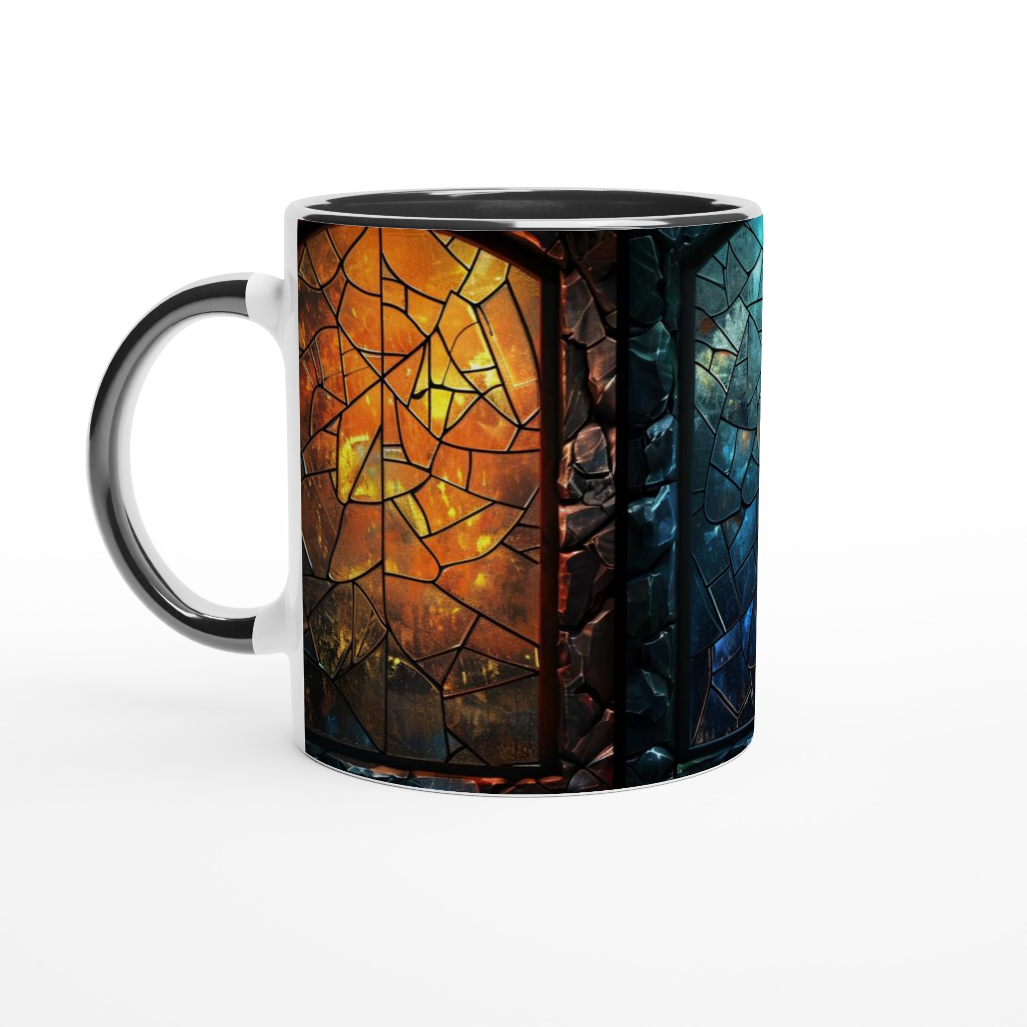 11oz Premium Keramisk Mugg med Väljbar Färgglad Glasdesign – Vit, Gul, Rosa och Fler 7 ab6e2974-9034-47ba-b610-3ca938bf195e