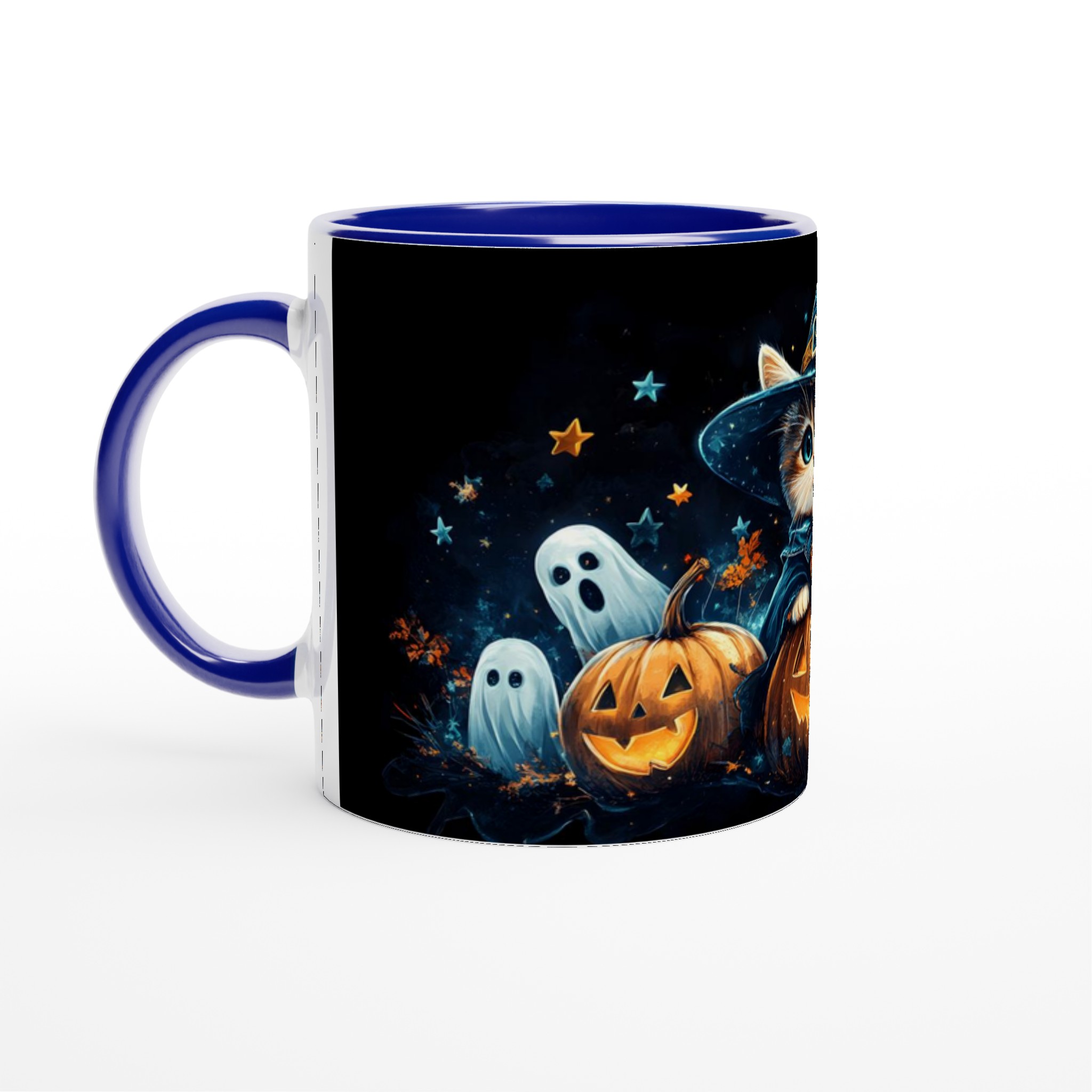 Förtrollande Halloween Mugg: Söt Häxkatt & Spöken – Perfekt för Mysiga Stunder & Skrämmande Kul! 4 abb3050d-6c09-4e70-a0e0-082153d6a457
