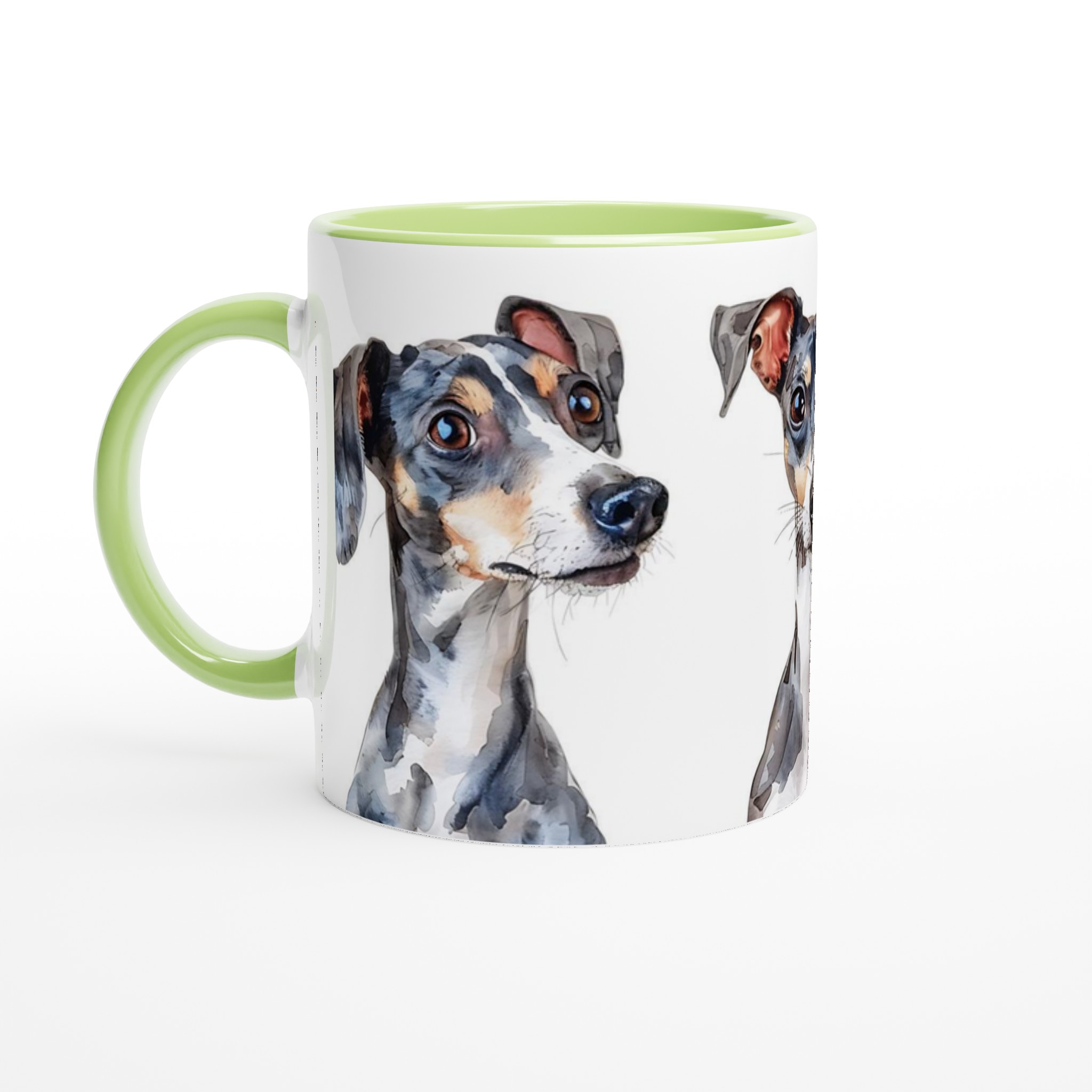 Elegant Whippet Akvarell Mugg – Personlig design i 7 keramikfärger 6 abf47e48-8b26-40b4-8ccf-619d863c78ed