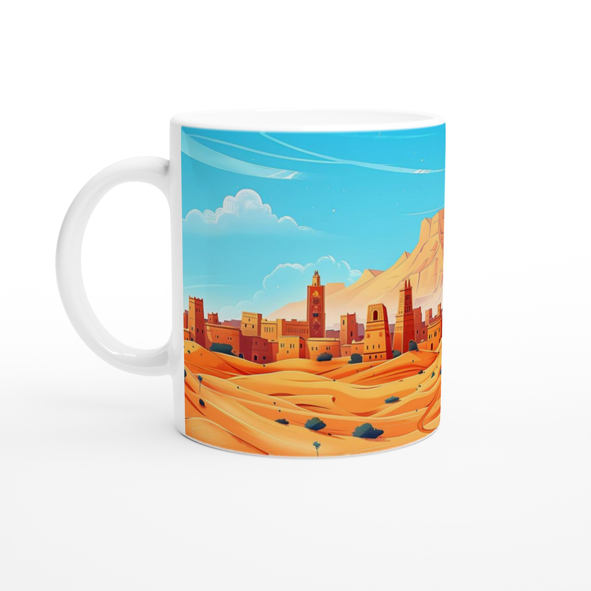 Marrakech Desert Dream: 11oz Keramikmugg – Välj din färg! 1 ac026b96-7c6d-48f8-aa6d-b9bdee2e56c2