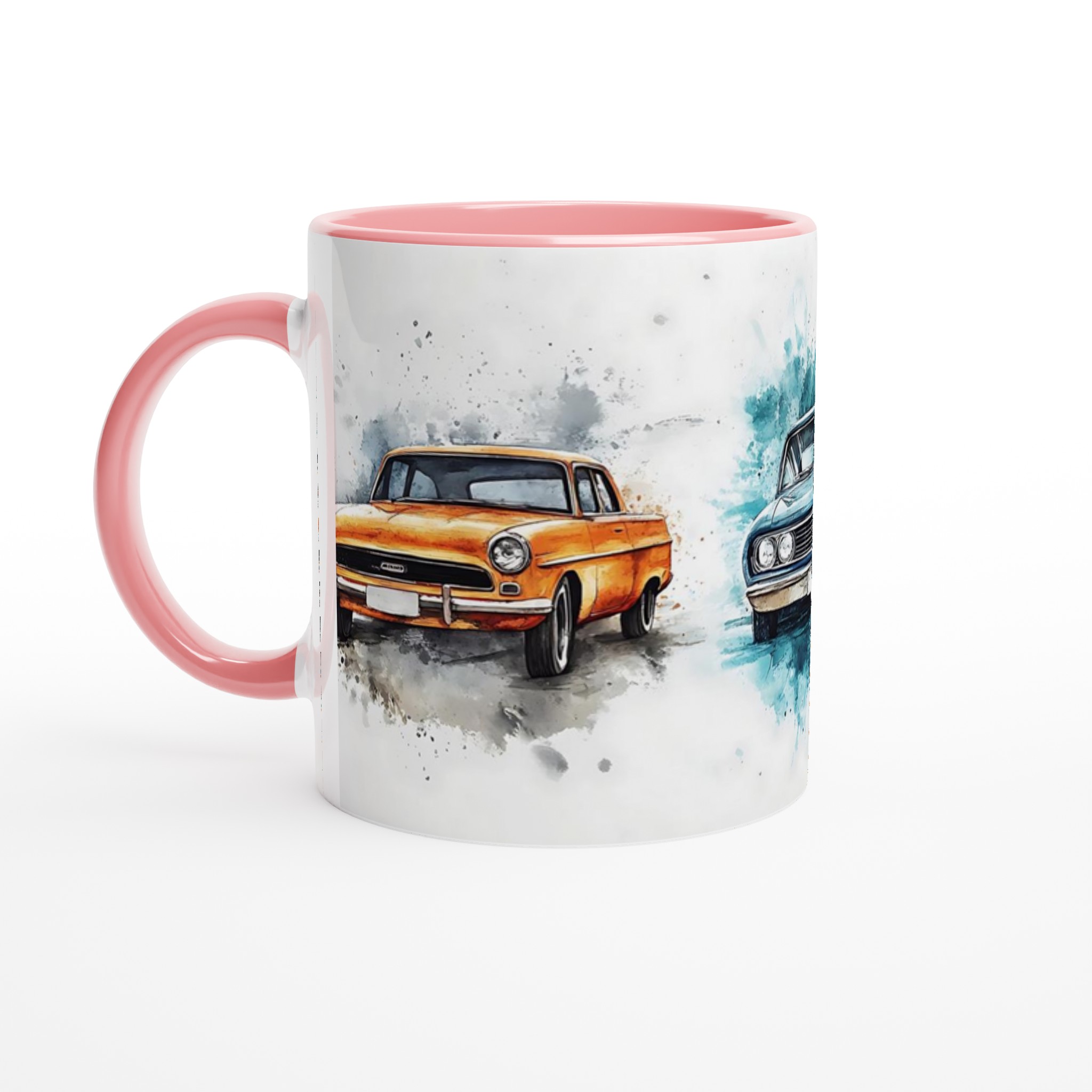Klassiska Bilar Akvarell Mugg – Välj din favoritfärg! 4 ac586cdb-a61d-4231-92bc-de2dfb1d19b2