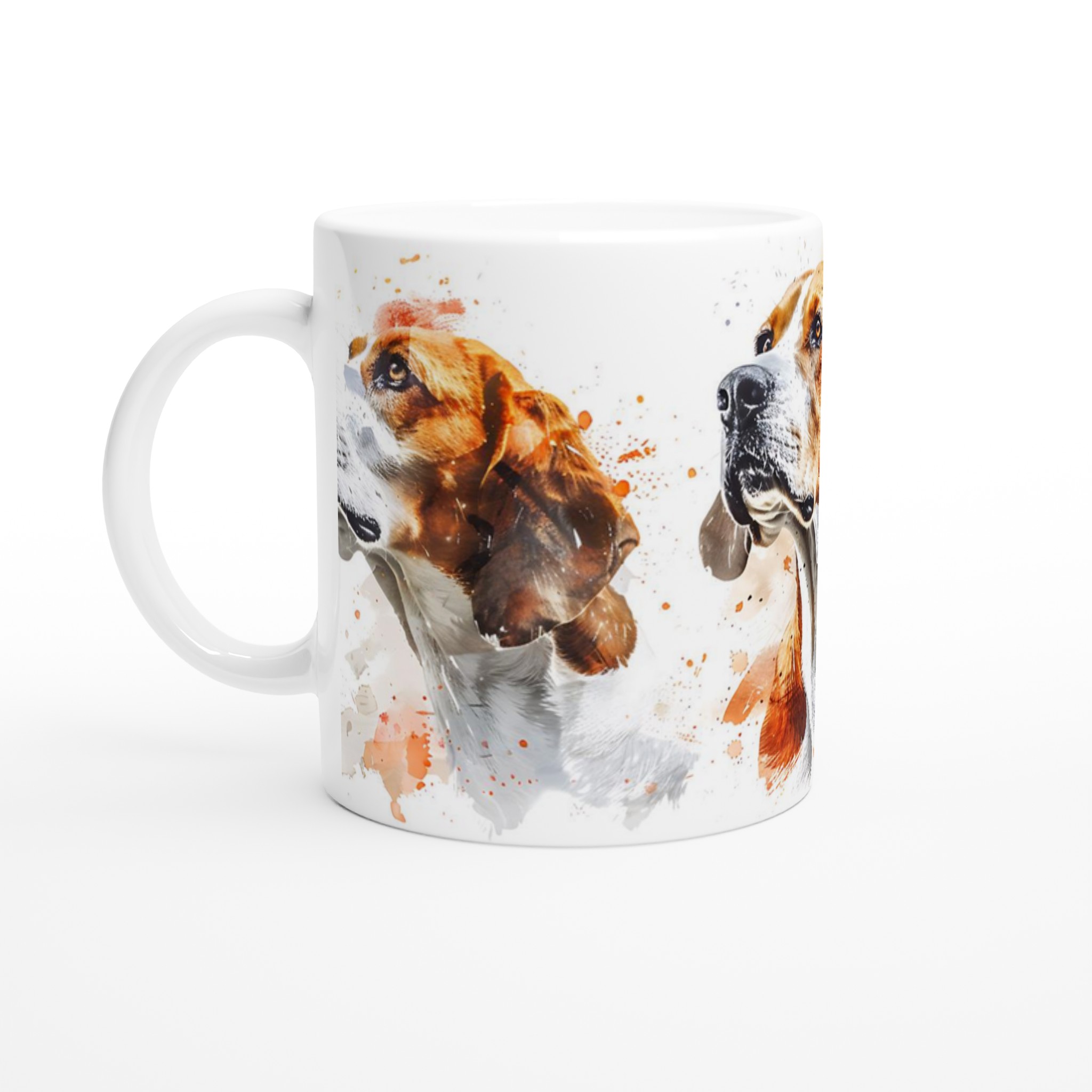 Abstrakt Beagle Akvarell Mugg – Levande Hundporträtt för Djurälskare i Valfri Färg 1 ac99b75f-c921-4a1c-9835-4941dc7fb80a