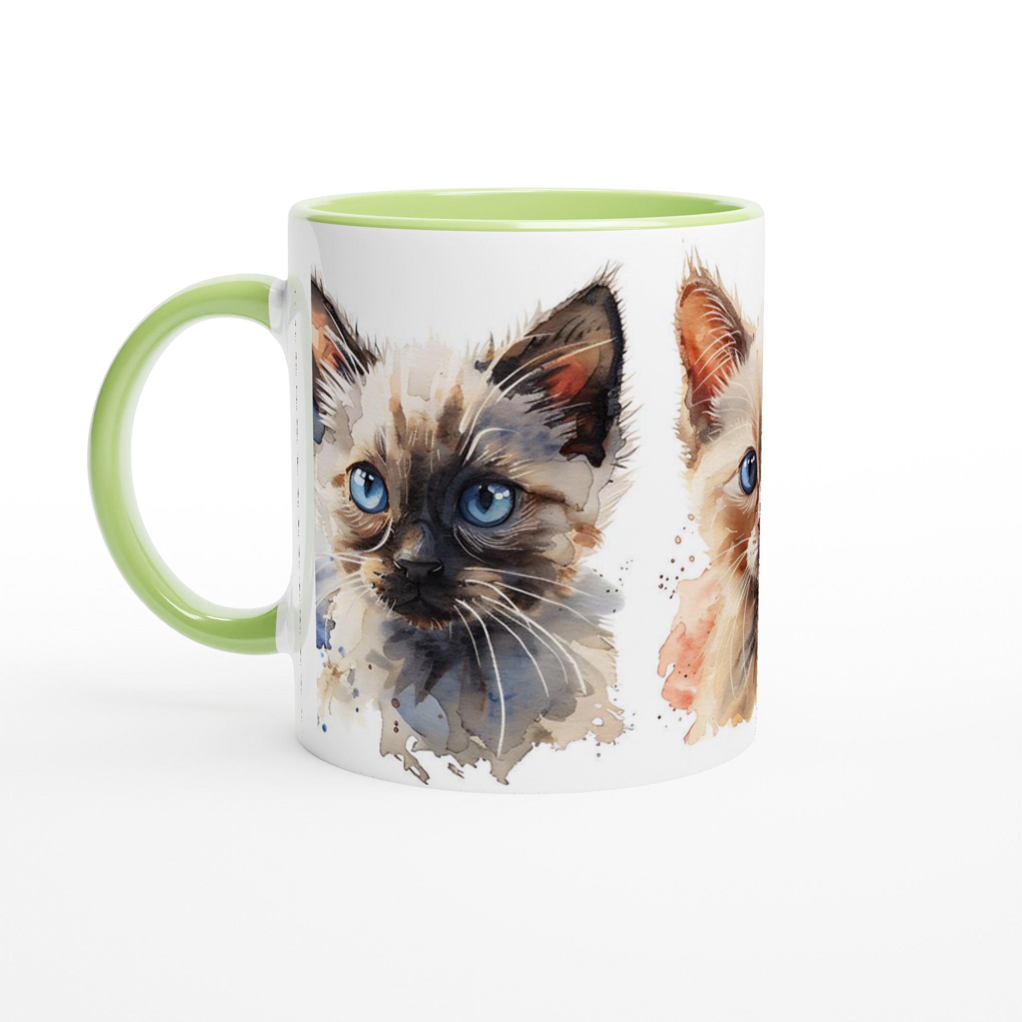 Akvarell Kattungemugg - Charmig 11oz Keramikmugg i Valfri Färg 3 aca600bf-27b3-4342-ad61-aa9b71e7254a