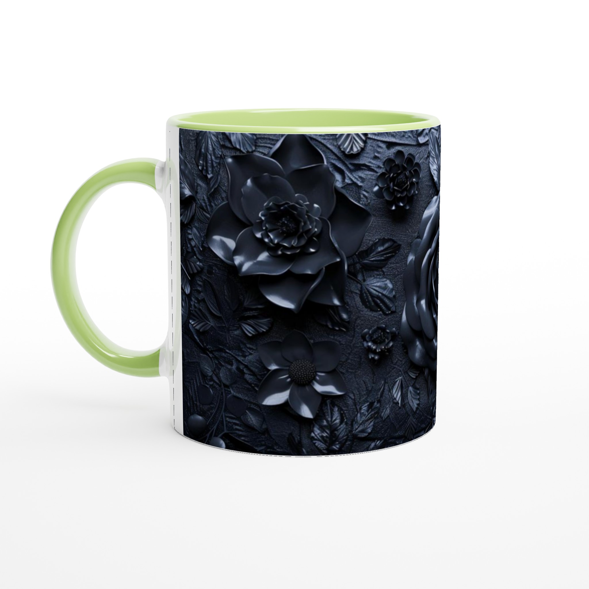 Elegant Vit 11oz Keramisk Mugg med Stilren Design i Flera Färger 3 acc8db79-2a51-4e9c-9a07-90c9f45d2509