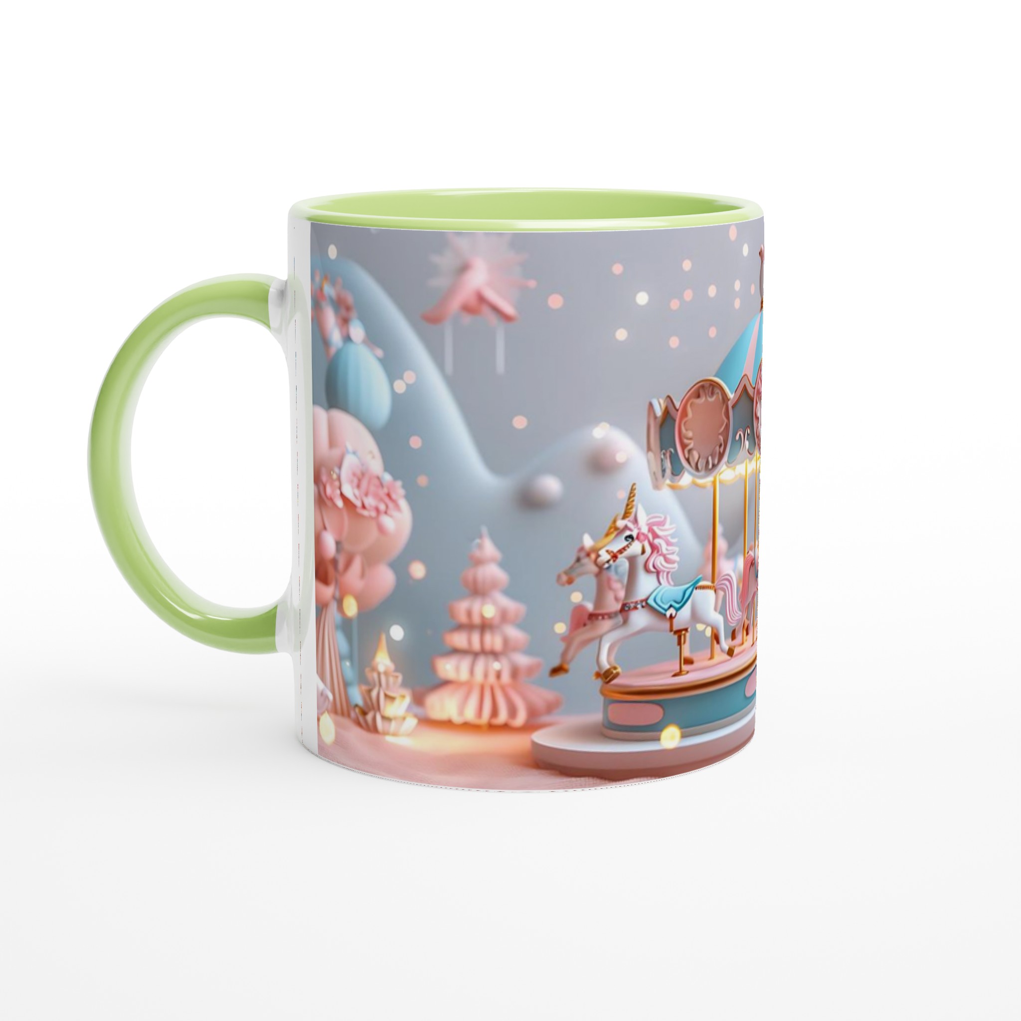 Magical Karusell Keramikmugg - En dröm i pastellrosa och blått för din fika 3 ace528f7-5b10-48ee-a85a-650f6c79b6cd