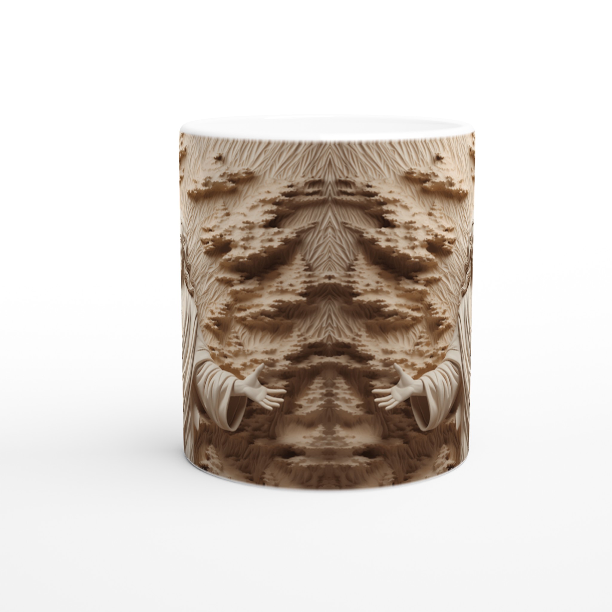 Jesus Skulptur Design Keramisk Mugg - Välj bland 7 Färger 8 ace747bd-569e-45a8-a2f0-454a3484813e