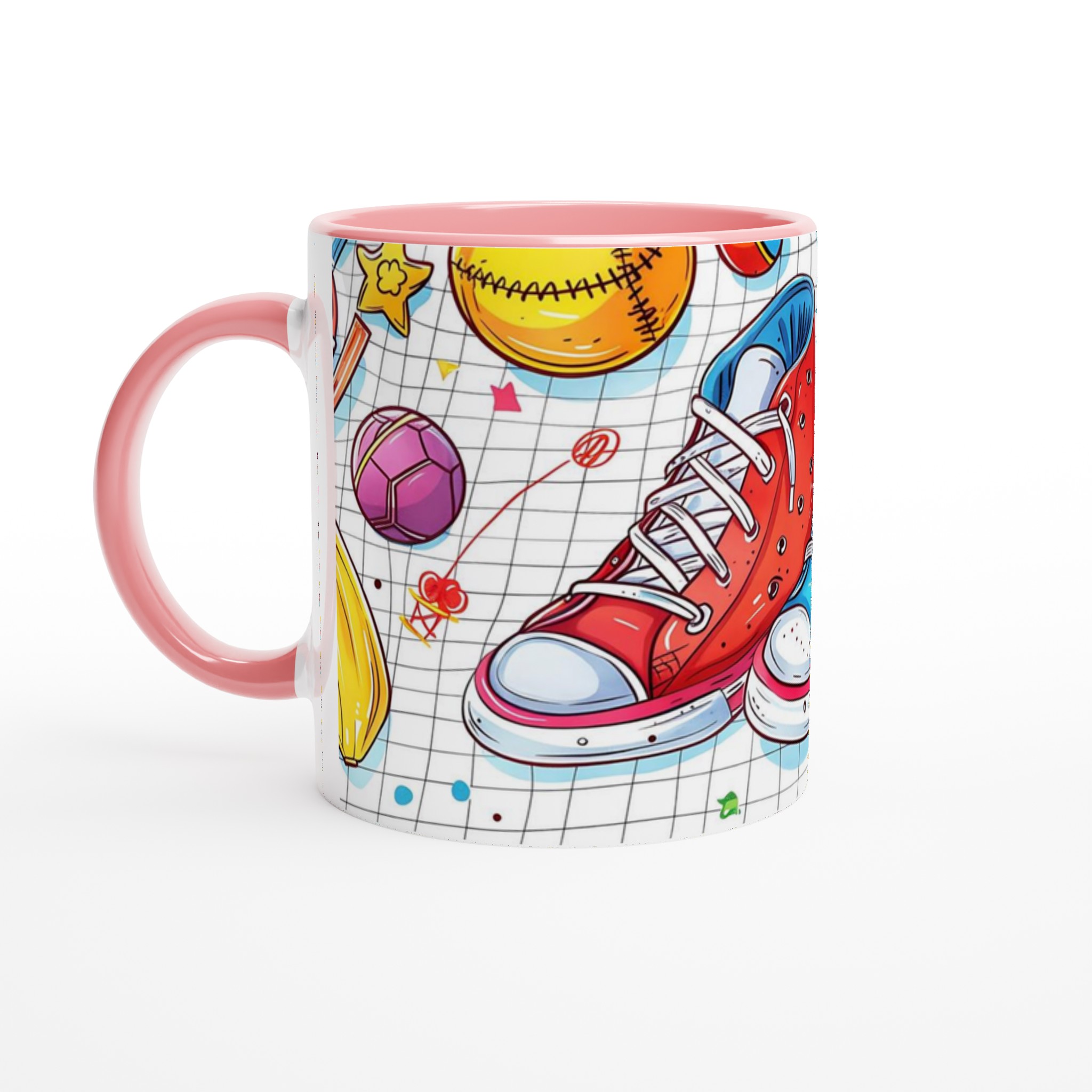 Retro Sporty Sneaker Mugg – Lycklig Barndomsnostalgi i Färg! 6 ad194c82-3efd-43e1-9e2d-f5c155437391