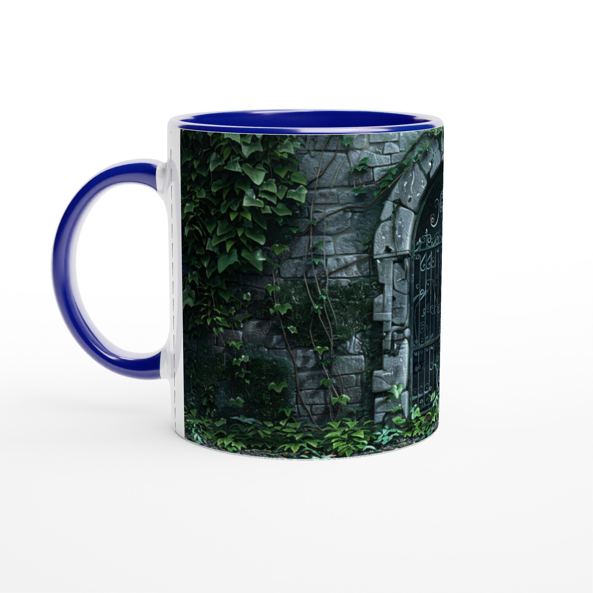 Mystisk Grind Keramikmugg - Skogsgrön Ivy Design, 11oz Favorit i Flera Färger 4 ad668c8e-39e1-41dd-b11f-39ac3db5f44a