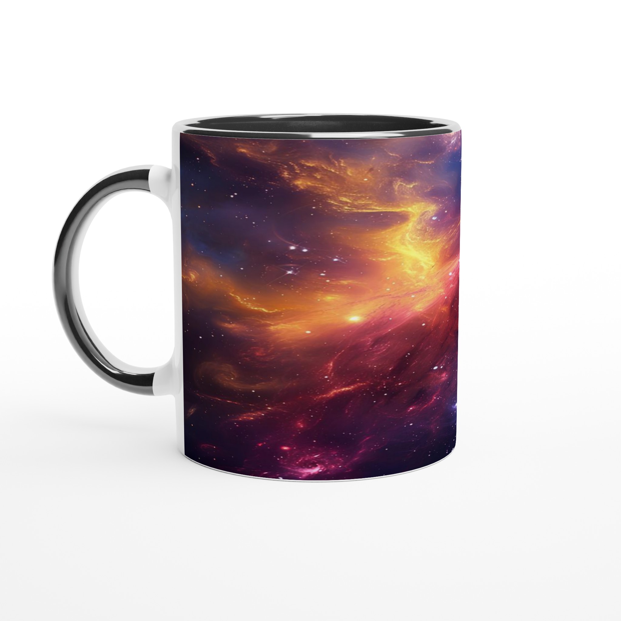 Kosmisk Nebulosa Keramikmugg - 11oz, Levande Galaxdesign & Välj din färg! 7 adf01999-b3da-4a2a-8cf5-71dd6447e0e4