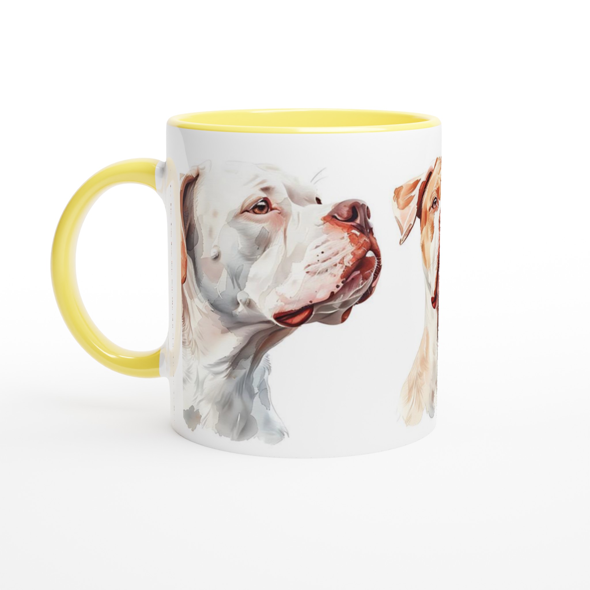 Vacker Målning av Bulldog - 11oz Keramikmugg i ditt val av 7 färger 3 adfd5a99-ddd7-439d-86d8-88b4568f0800