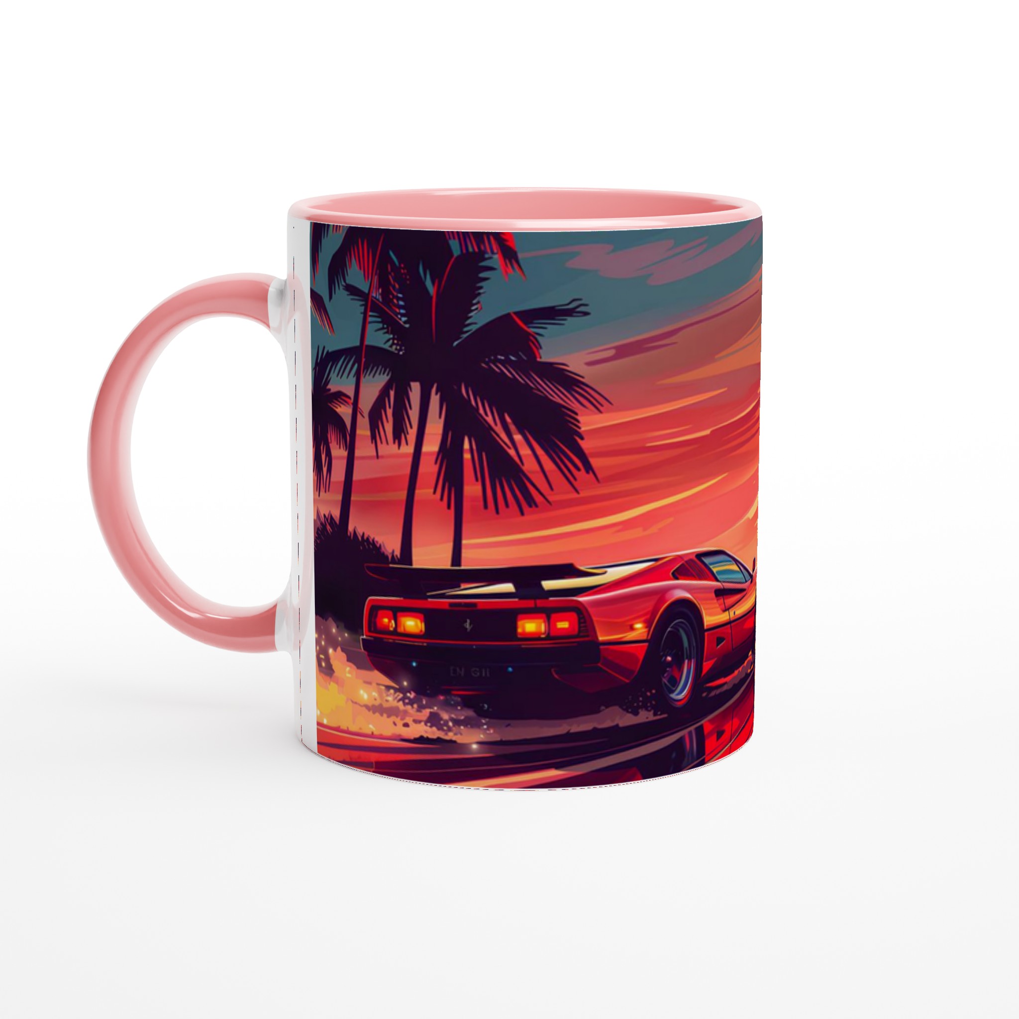Retro Sunset Sportbil – 11oz Keramikmugg i ditt val av 7 levande färger 6 ae6d7ee8-a59b-4acd-8e50-150892afc79c