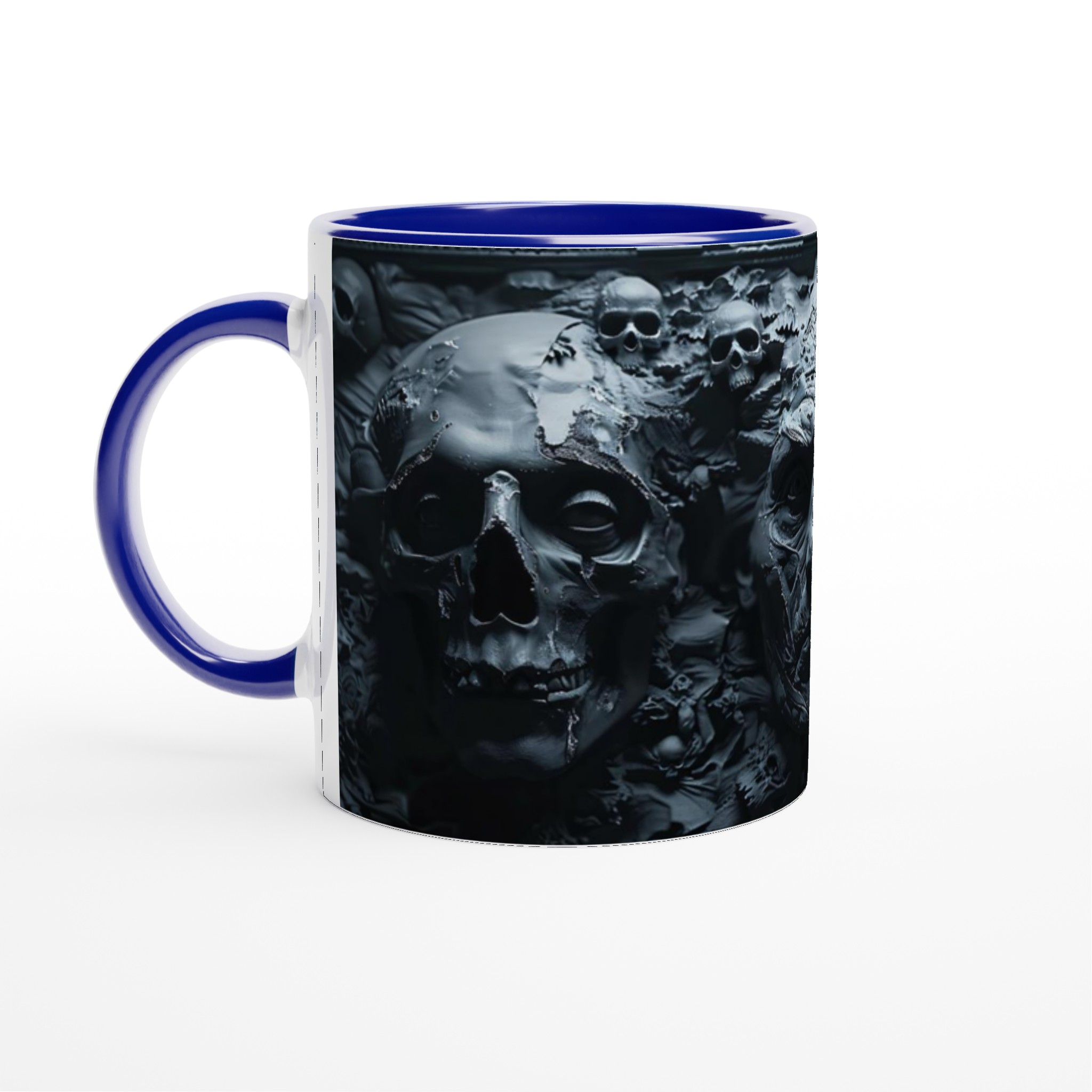 Mörk Elegans 11oz Keramisk Mugg - Gotisk Konst & Skallar i Din Valda Färg 4 ae87dfc0-edae-416a-b77c-295c9b001e3e