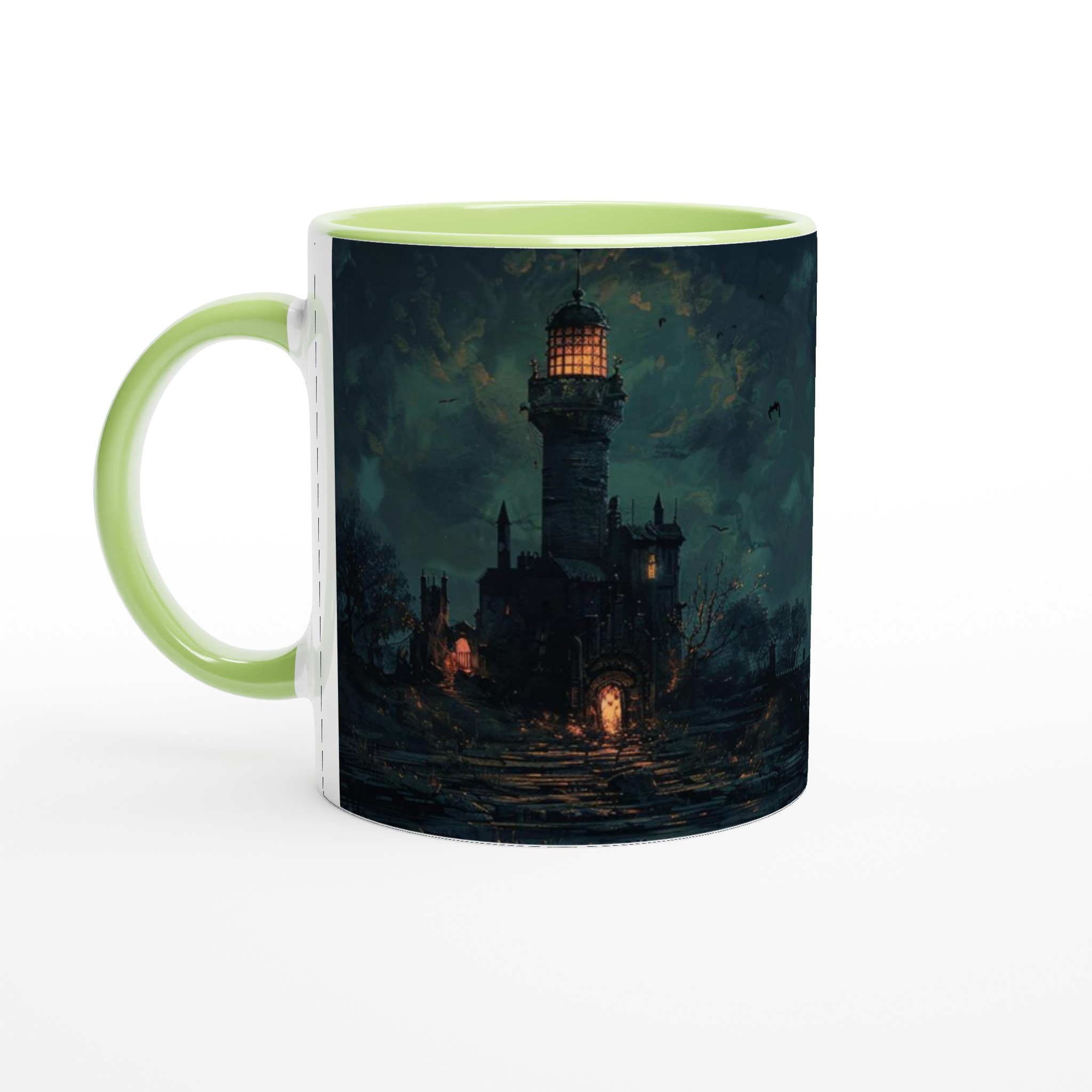Mystisk Månnatt 11oz Keramisk Mugg – Drömsk Gotisk Design i Ditt Val av Färg 3 ae8f7af3-1bee-44fd-bd3e-428f48282eae