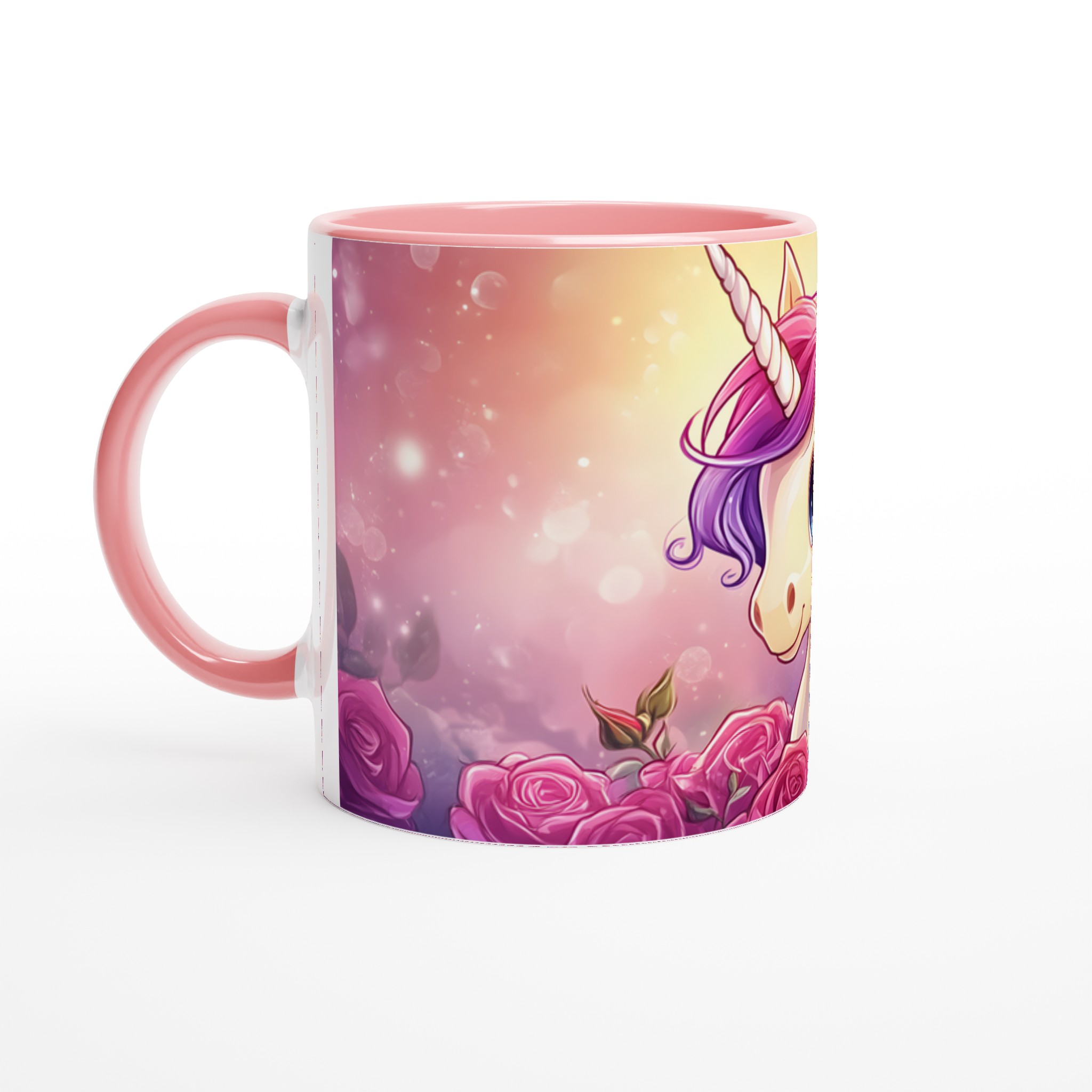Magical Enhörningsmugg – Förtrollande Kawaii Design, 11oz Keramik, Välj Din Färg! 6 afafc754-dc2d-42b9-9268-8edf582188e3