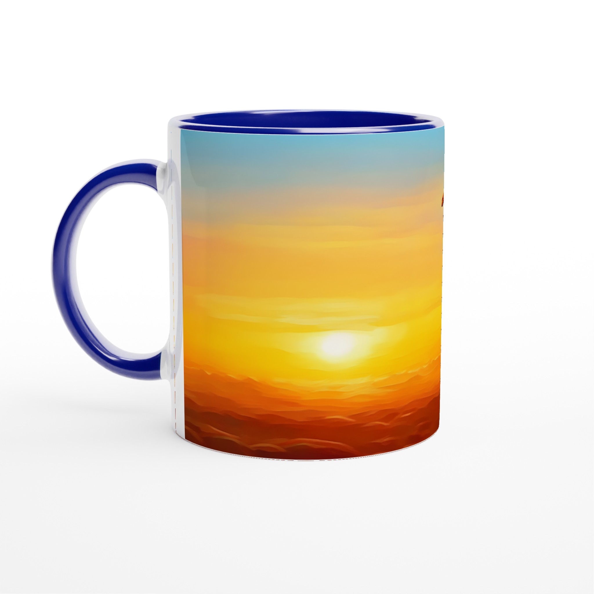 Giraff Silhouette Kaffemugg – Fängslande Solnedgång, 11oz Keramisk Mugg i Valfri Färg 2 b059f8f9-e22a-46ab-97d9-6e7b5419fc60