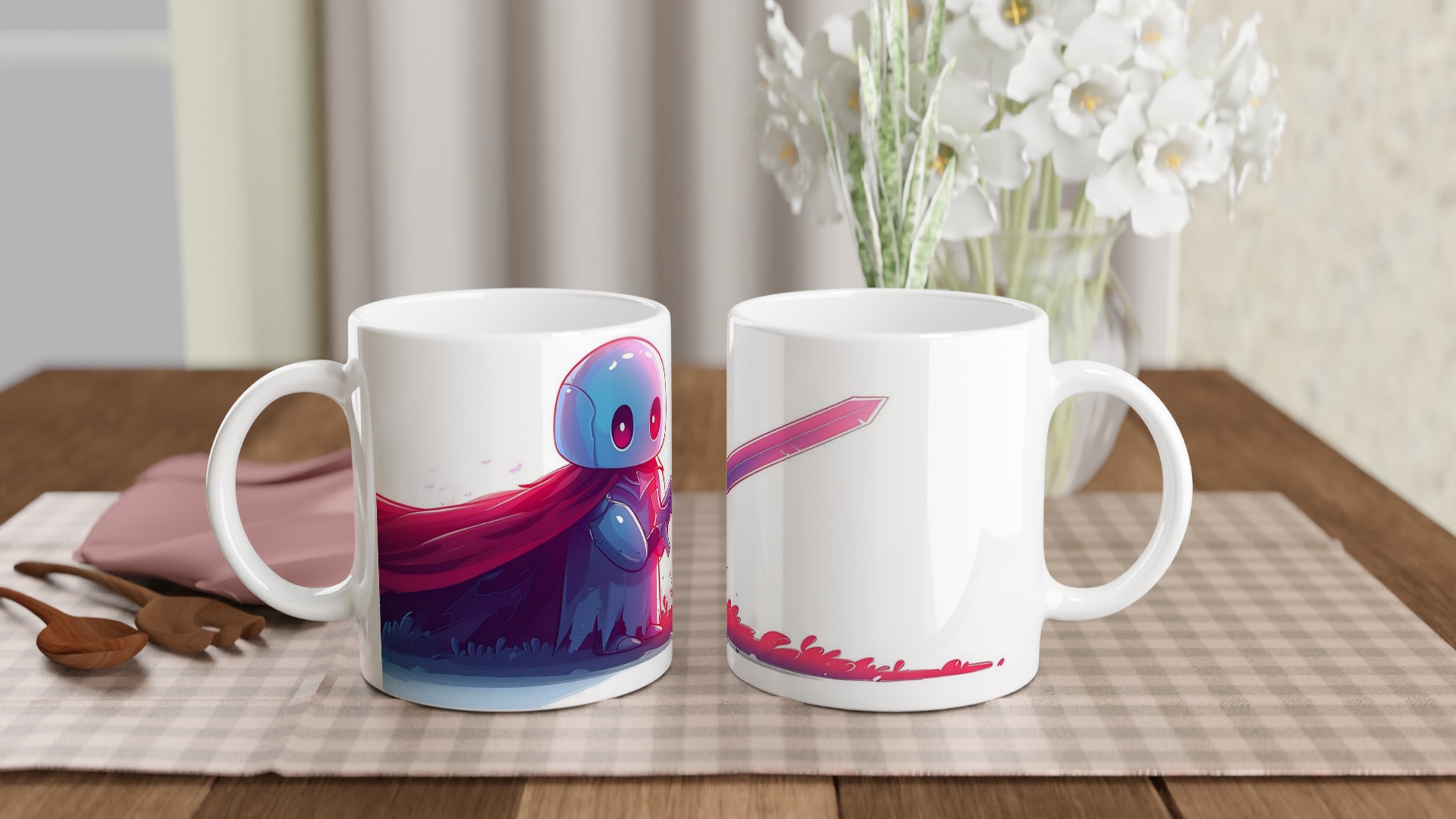 Cosmic Knight Mugg – Äventyrlig Keramikmugg i ditt Val av Färg 10 b0aaff84-d1ff-4297-a617-e29cfaccc415