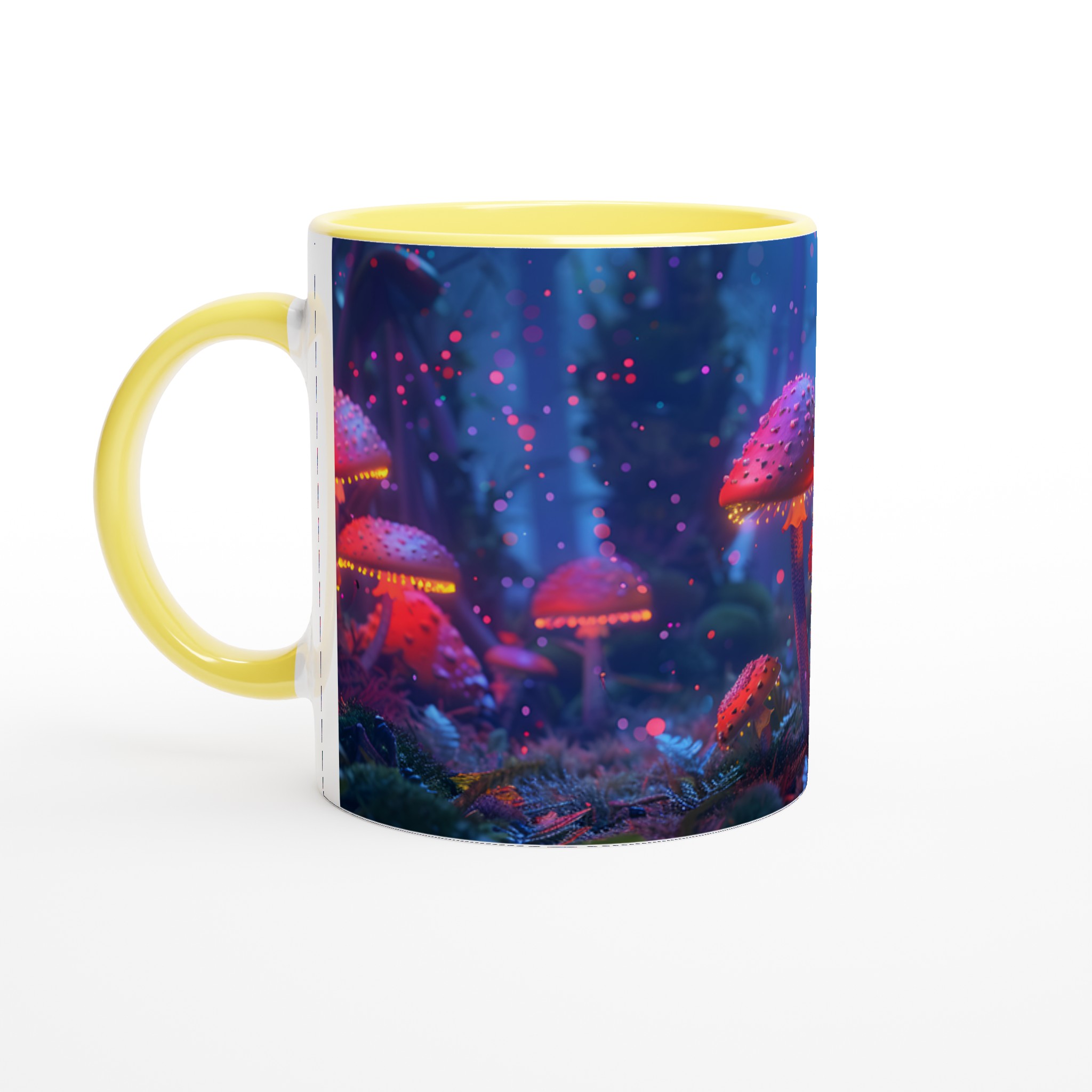 Fairy Forest Magiska Mugg: Kaffe med Färgsprakande Svampdesign – Välj Din Favoritfärg! 5 b0cfb211-dcd7-4990-bc69-f03cbe1abdd7