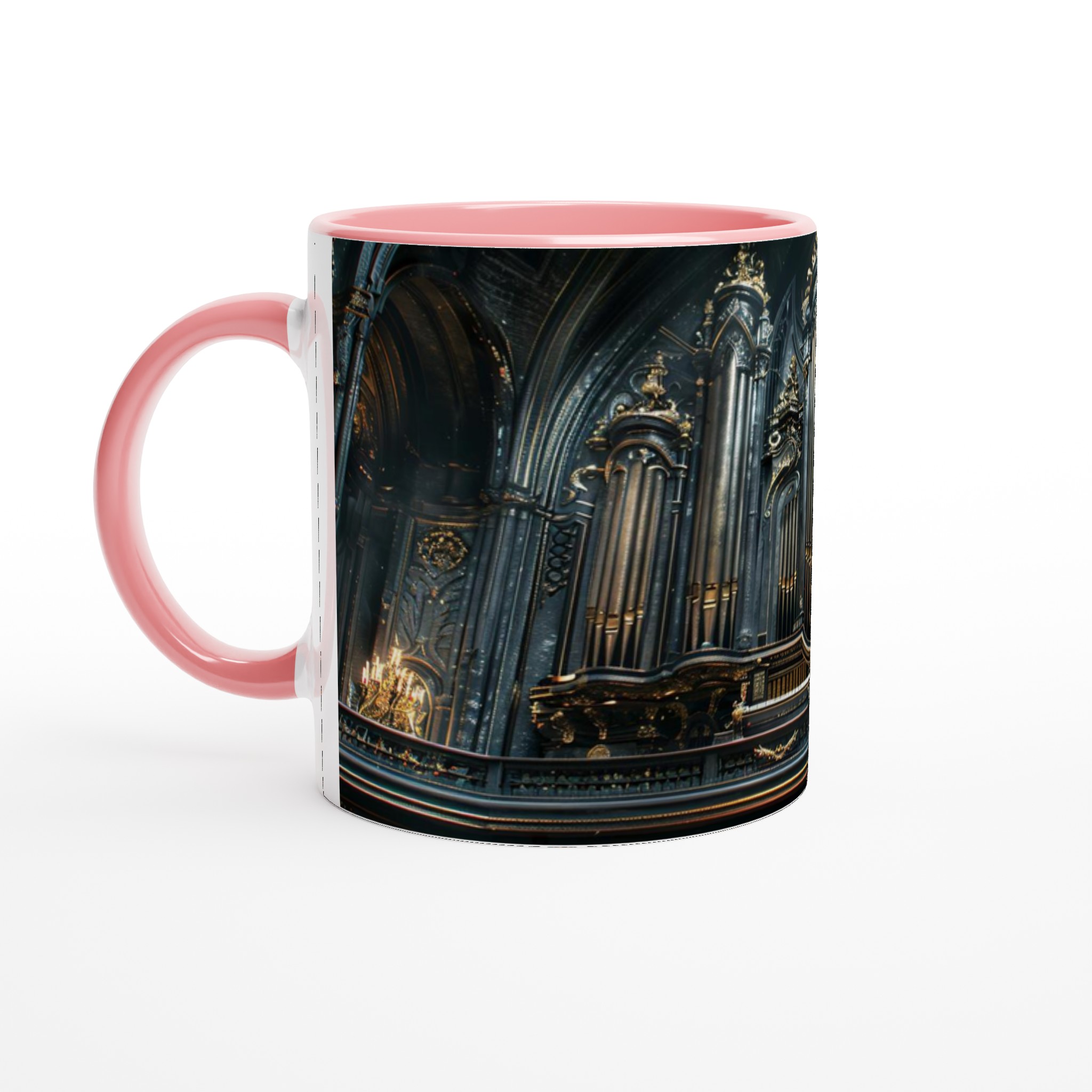 Barockorgel Design Kaffemugg - Lyxig Keramisk Mugg 11oz 6 b1fd644d-625b-4ad2-82e5-e5a79841ef03