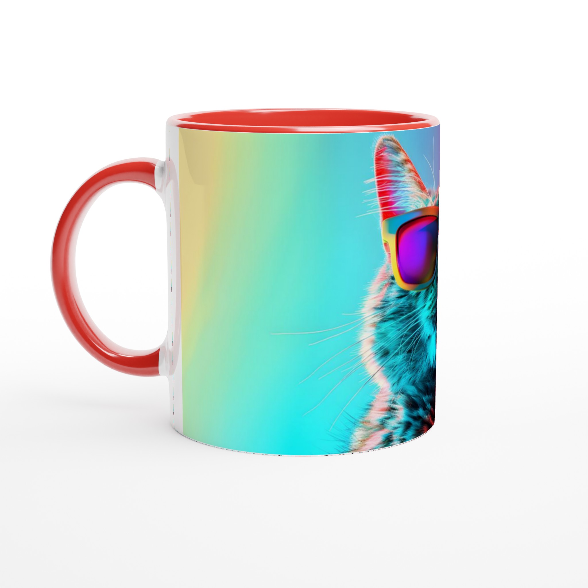 Neon Cool Cat Mugg – Lyxa till fikat med en 11oz keramisk mugg i din favoritfärg! 2 b20ce262-20fd-467a-b652-55c3a7c711f5