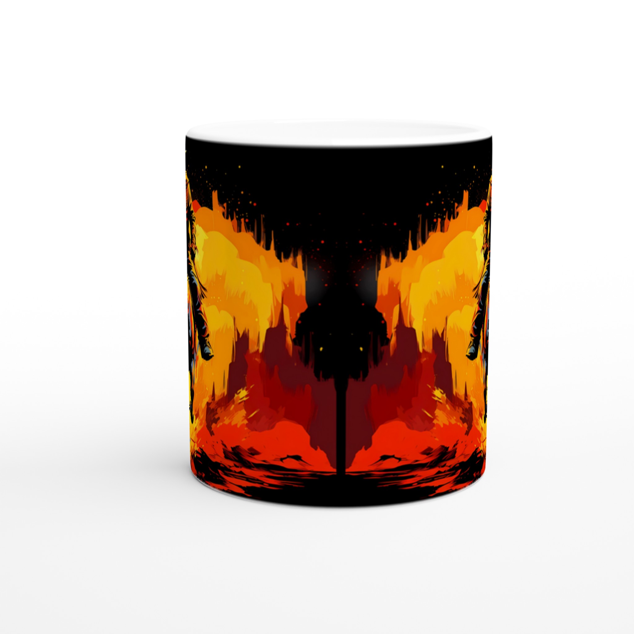 Wild West Firestorm Mugg – Keramisk 11 oz med kraftfullt motiv & färgval 8 b23a9e11-b723-4858-8efb-024c8ee40c3a