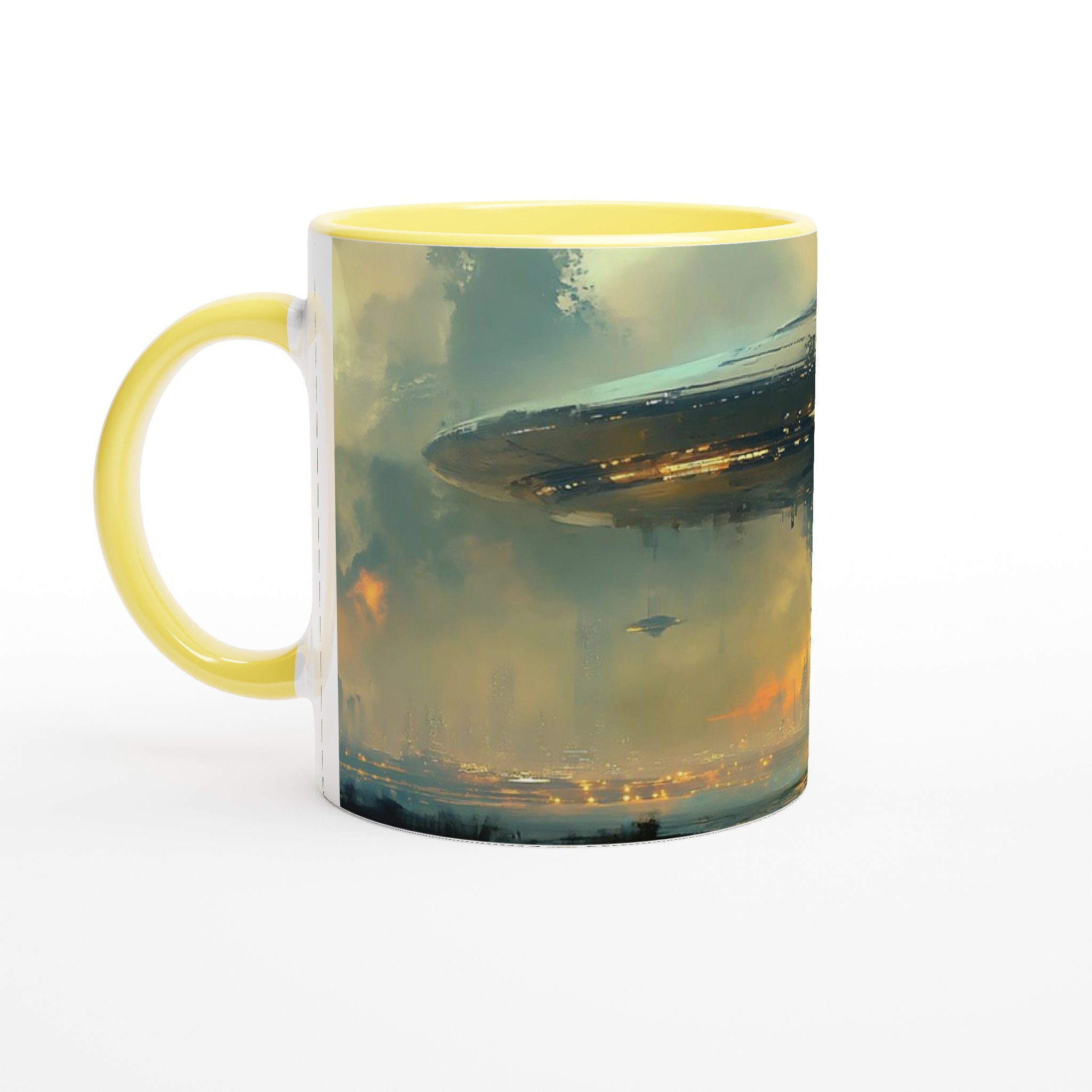 Futuristic Landing Sci-Fi Mugg – Dyk in i en annan värld med din favoritdryck, finns i 7 färger! 3 b284e656-c6a4-4451-a7bf-b946ca31f58c