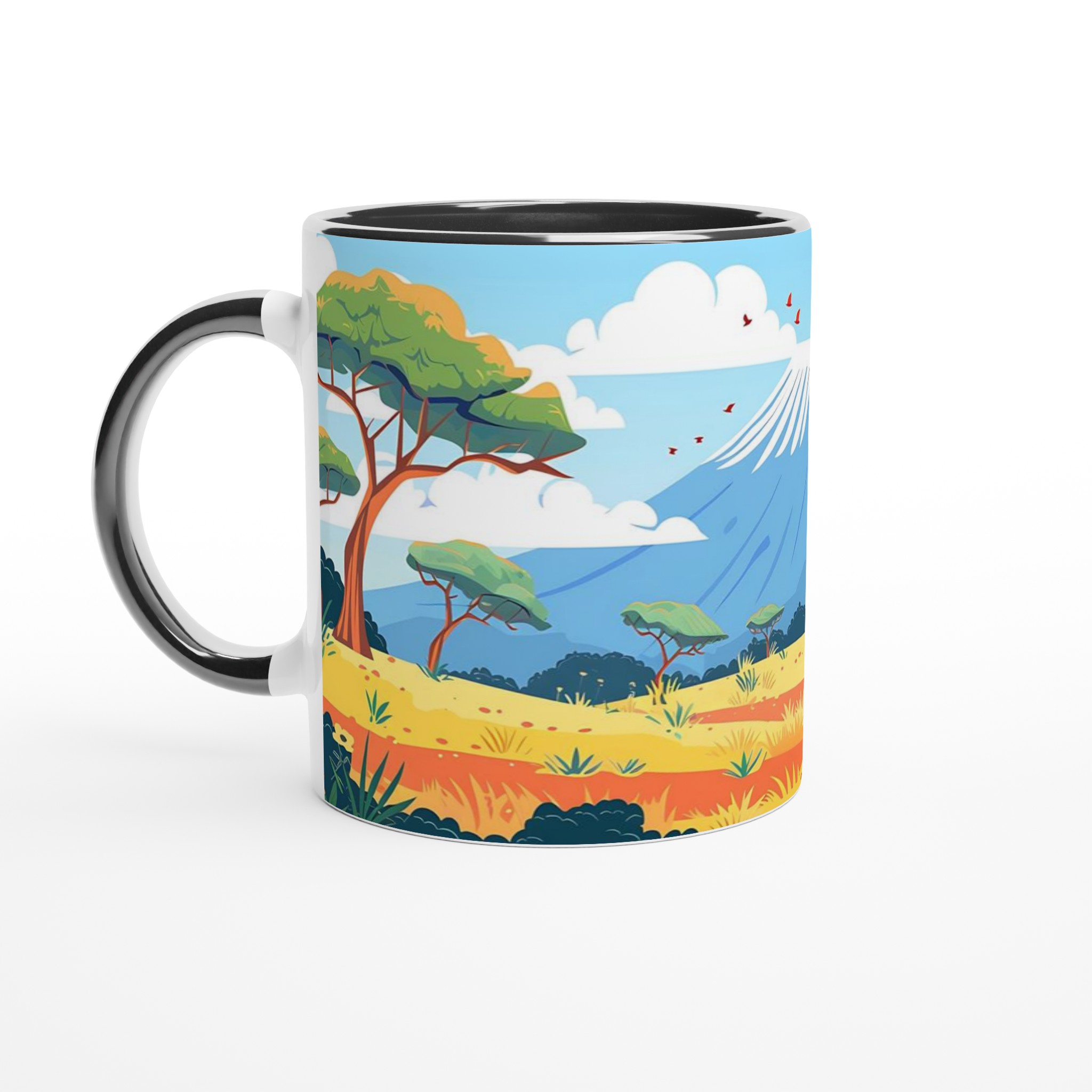 Mt. Fuji Solnedgång Keramisk Mugg – Konstfull Design i Flera Färger 7 b2b6234c-c150-4338-ba93-8020e68ed17e