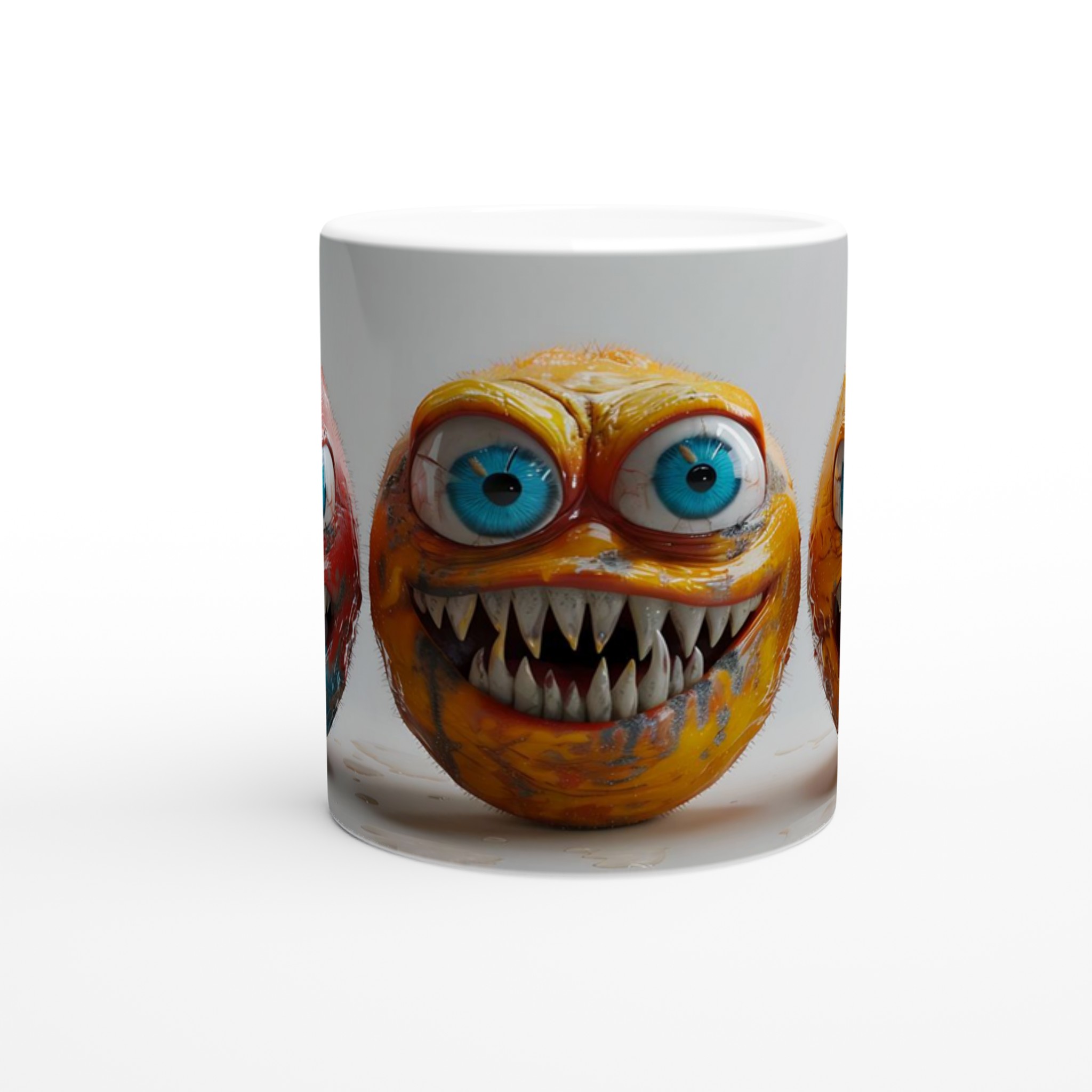 Muggen med Monsterkänsla: Vit 11oz Keramikmugg – Välj din Färgexplosion! 8 b2bbbb66-26d5-4918-a61d-e09851185dcc