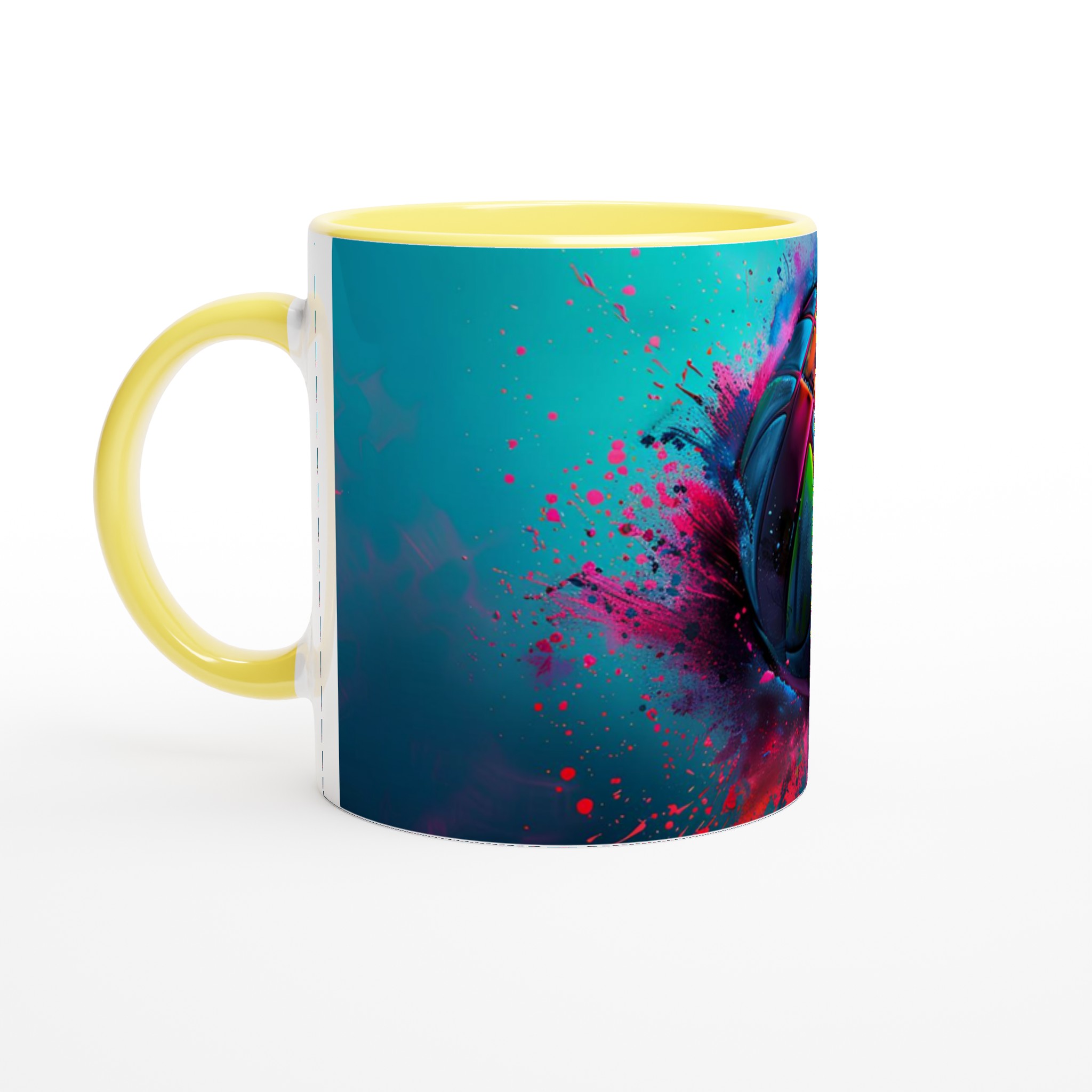 Färgexplosion – Kreativ 11oz Keramikmugg 5 b2c37a50-3169-47e6-adb6-aced563d1347