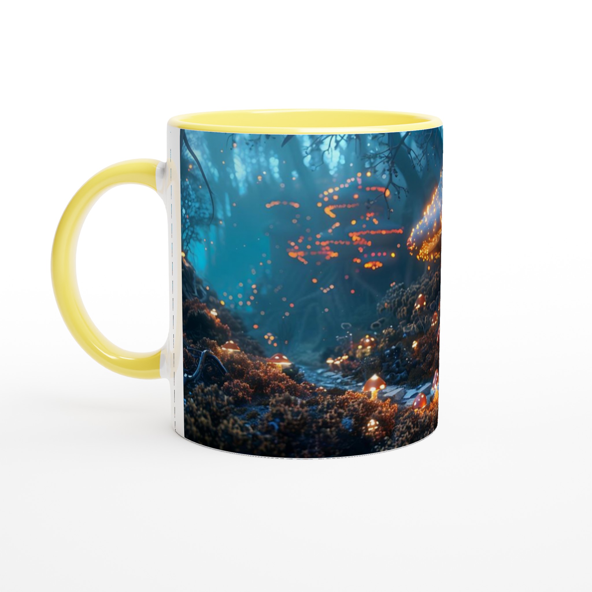 Magical Glow Forest 11oz Keramisk Mugg – Drömsk Mystik i 7 Färger 5 b2c58957-c014-4271-ad5d-082dd656d199