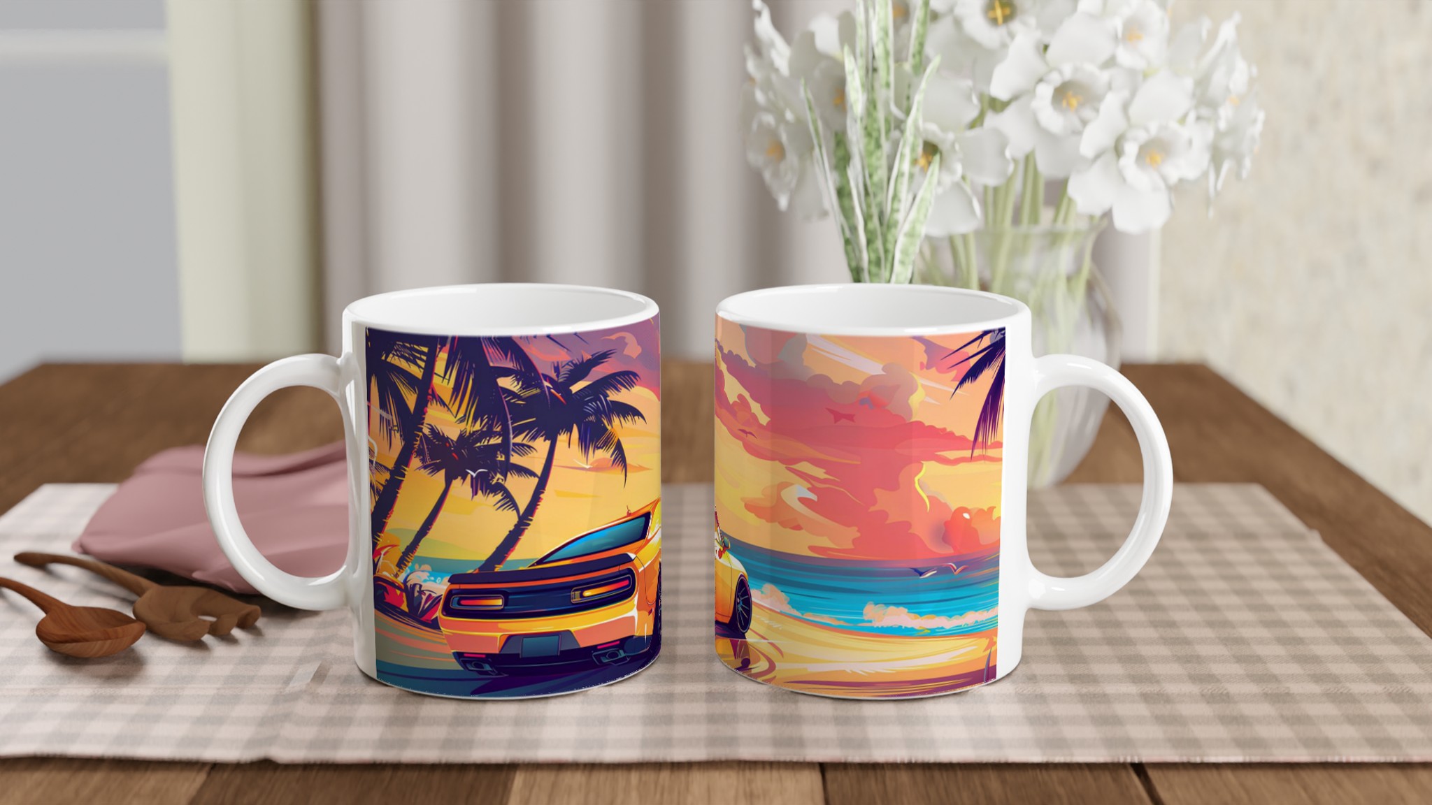 Neon Sunset Challenger Mugg - Vibrerande Retrovibbar för din Favoritdryck, Välj Bland 7 Färger! 10 b31f803f-47de-44c9-97ef-ff36c52ebbd6