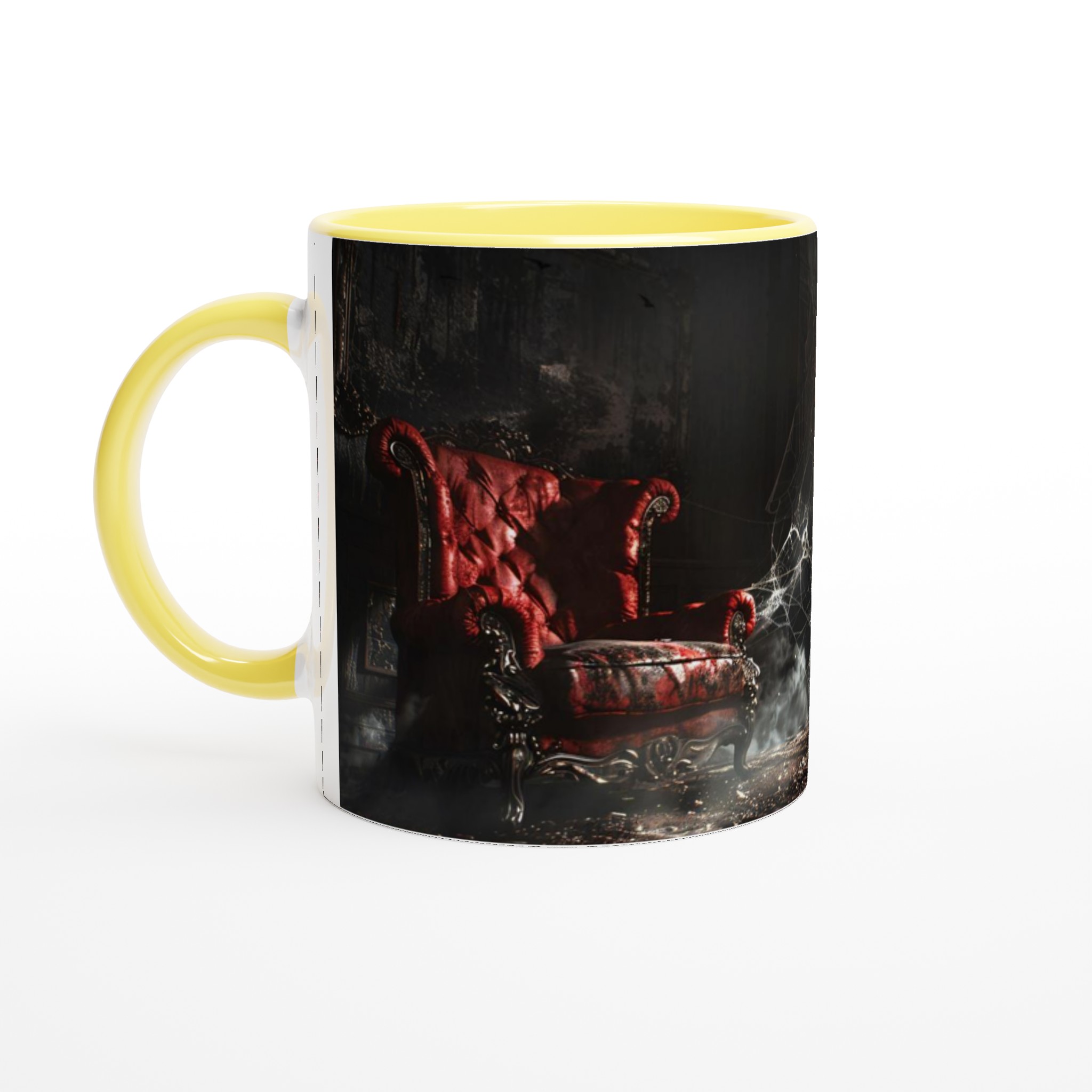 Mystisk Gotisk Salong Mugg – 11oz Keramisk Kaffemugg i ditt val av 7 hemsökta färger 5 b3663527-3c14-47a4-bdf8-d156ba4e2a60