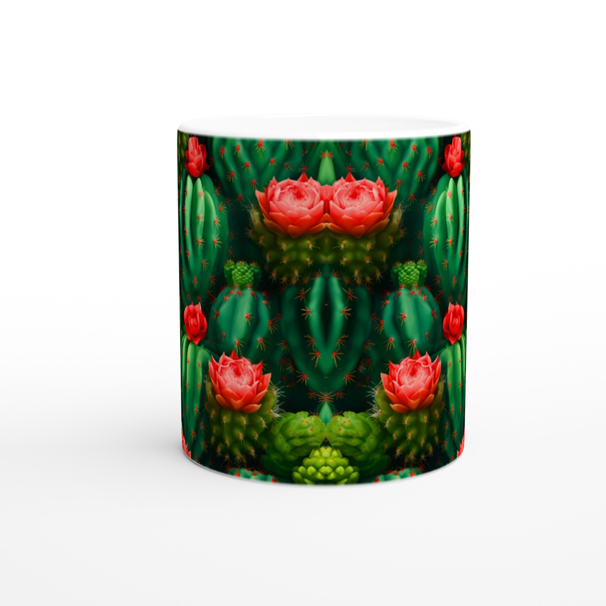 Kaktusblomster Keramikmugg - 11oz, Välj Bland Flera Färger 8 b3690dae-dd90-4a49-a51a-cfb44e15d6b6