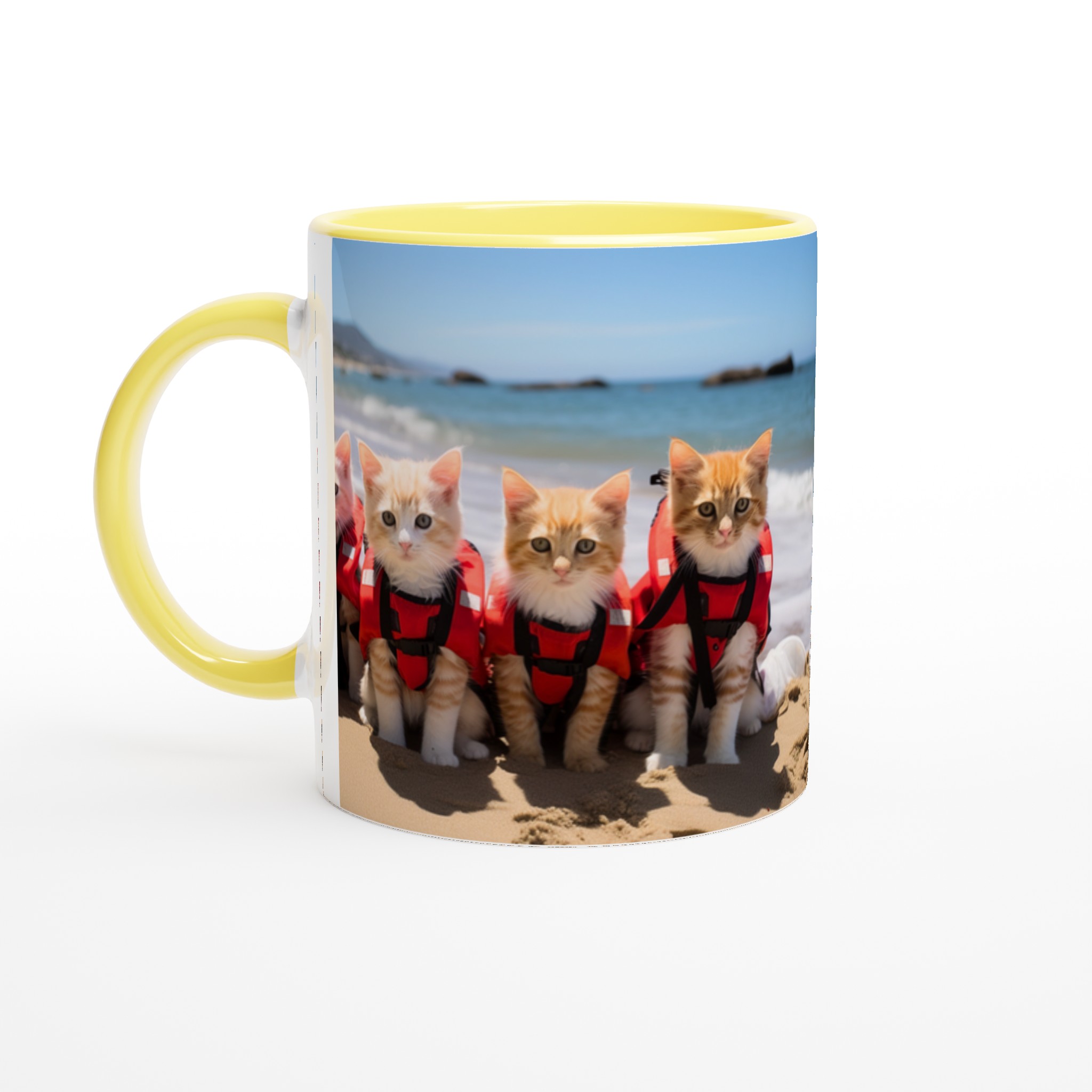 Söta Livräddar Katter Muggen – 11oz Keramisk Mugg för Soliga Kaffestunder, Välj din Färg! 5 b3dec154-108a-492d-8120-68586ee6bad0