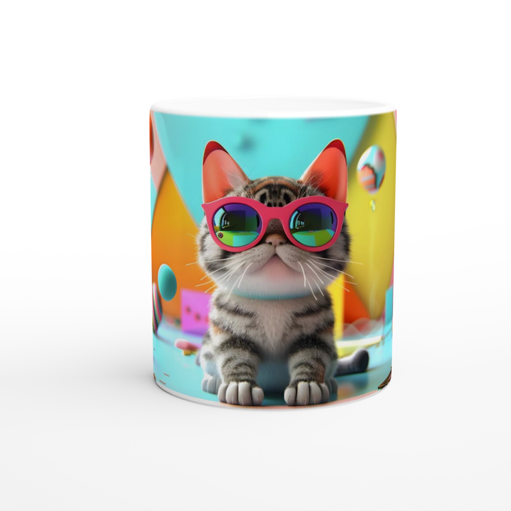 Cool Katt & Klara Färger: 11oz Keramikmugg i ditt val av sju livfulla nyanser 8 b41c7207-9774-4d26-a9c5-e3010a7d63a0