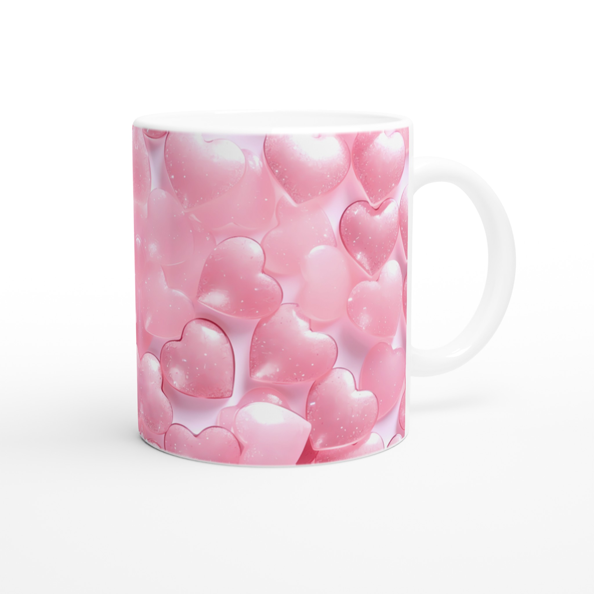 Romantisk 11oz keramikmugg i glittrande rosa – Välj din färg! 9 b4388c86-0cd4-4a7c-a8a1-ab0e629d48b6