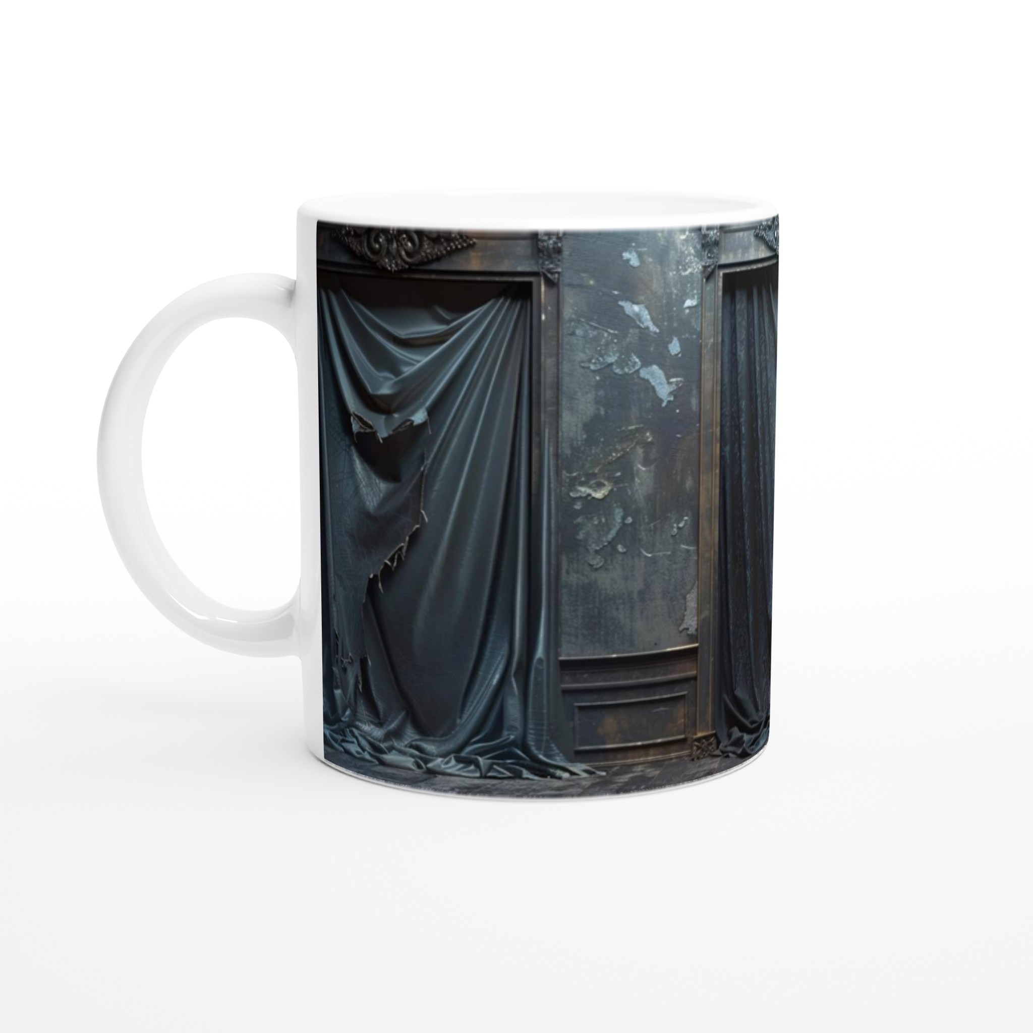 Vit 11oz keramisk mugg med elegant vit finish – välj bland sju livfulla färger för din stil 1 b542a7e8-eff5-4eac-8747-1234dec3ad2c