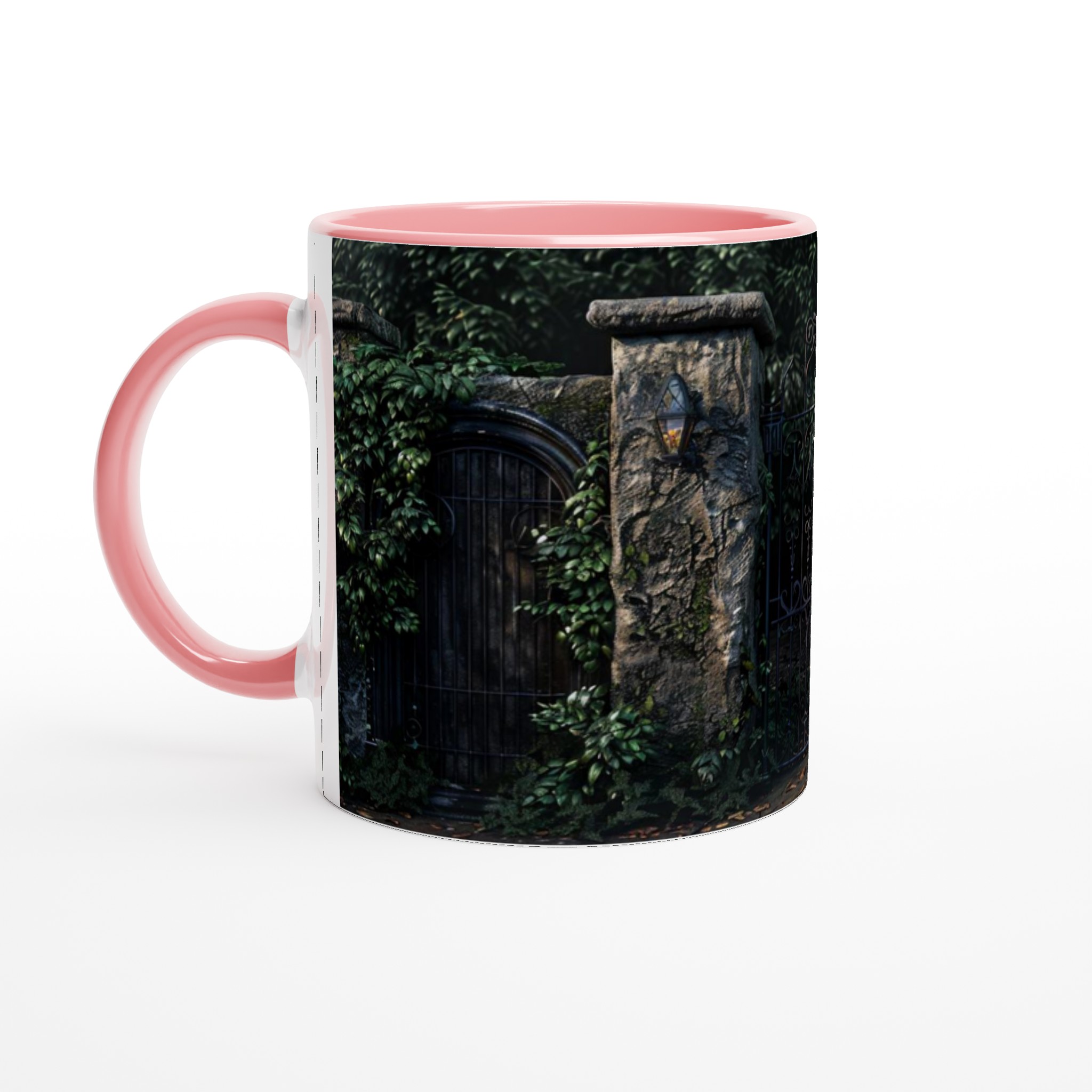 Mystisk Trädgårdsgrind 11oz Keramisk Mugg – Dröm dig bort till hemliga trädgårdar i din favoritfärg! 6 b543fb7d-866b-467d-a71d-42e5b0567674